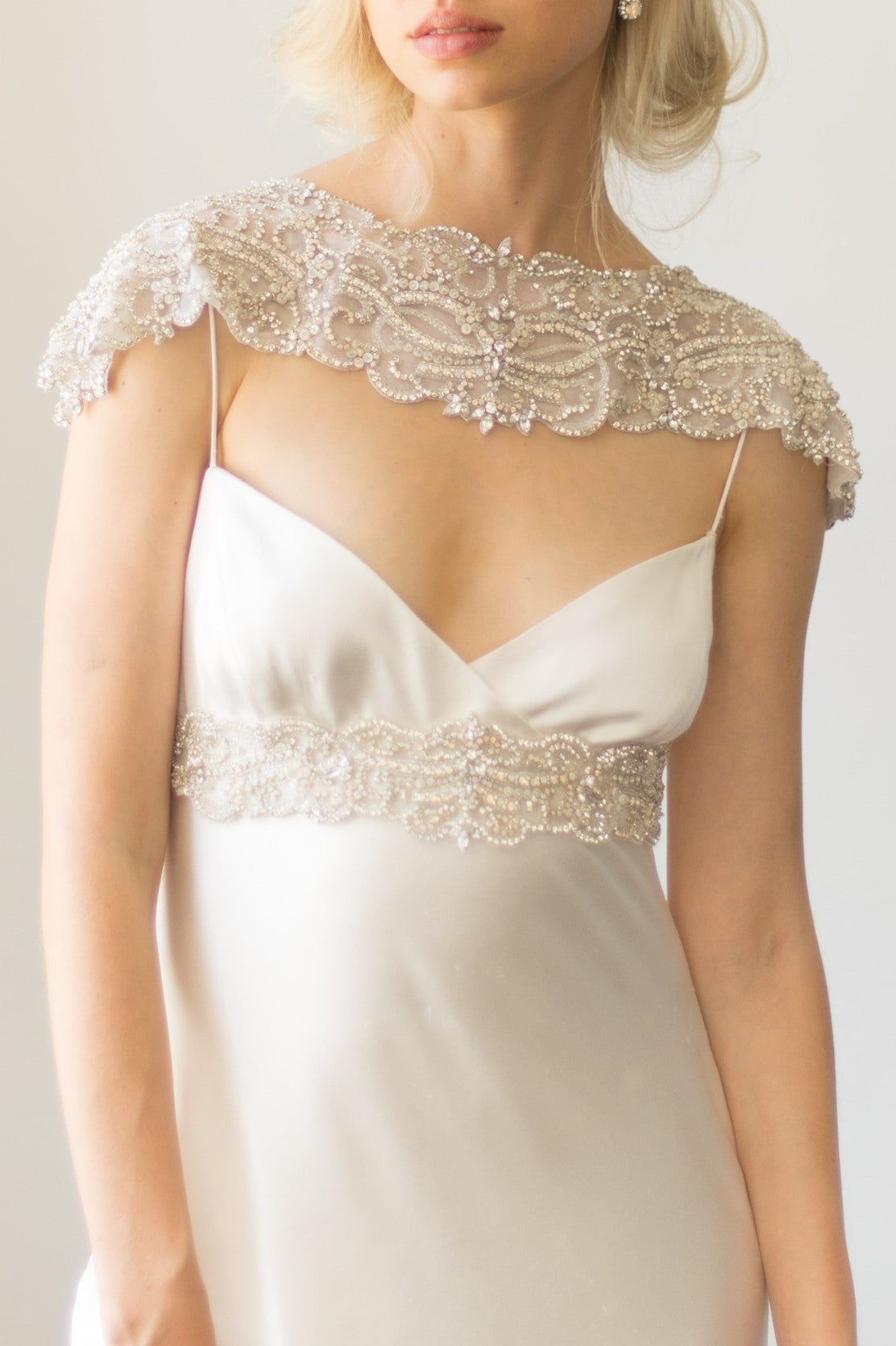 HAILEE SASH - SILVER