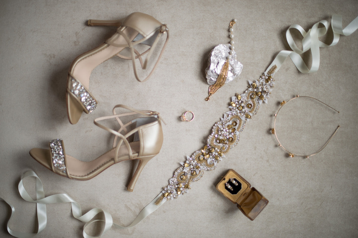 ISOLDE SASH - GOLD
