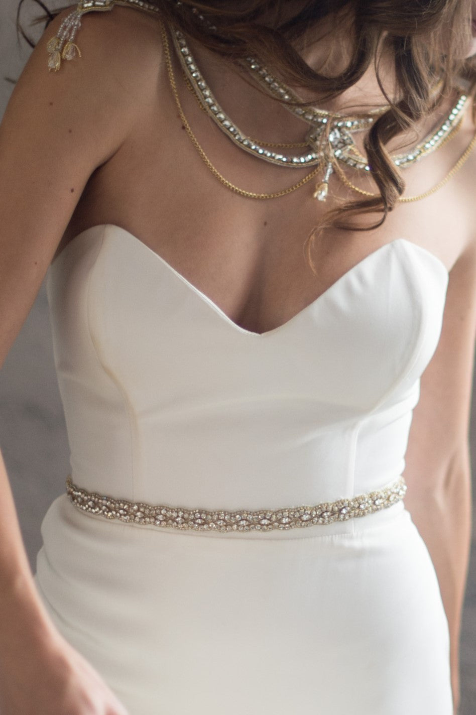 CARRIE SASH- GOLD