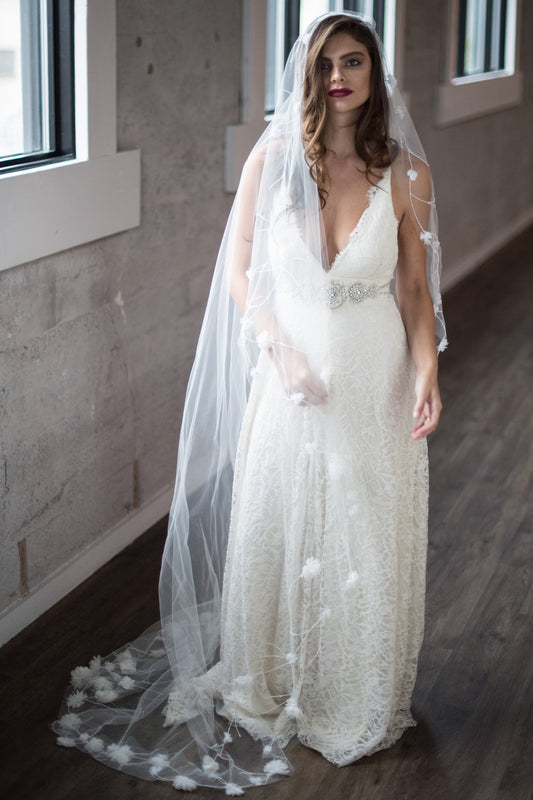 GARDEN VEIL- IVORY