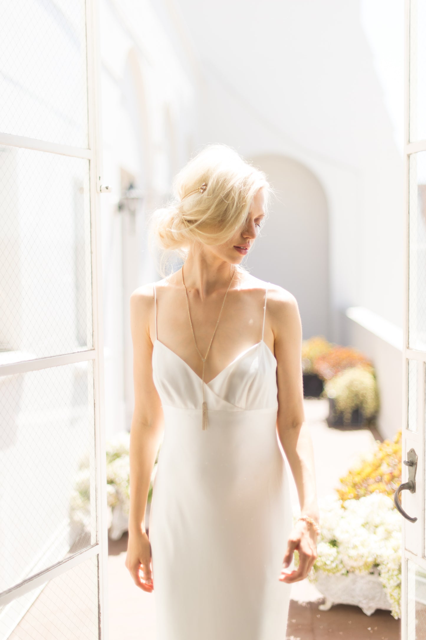 ROXANNE NECKLACE- SILVER