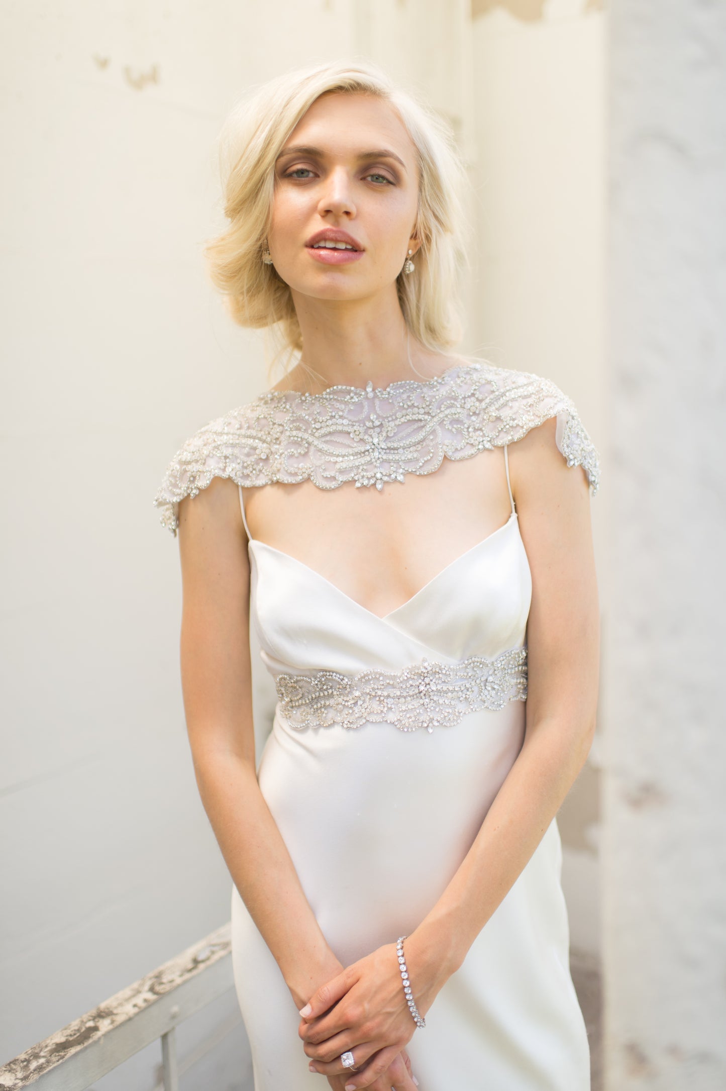 HAILEE SASH - SILVER
