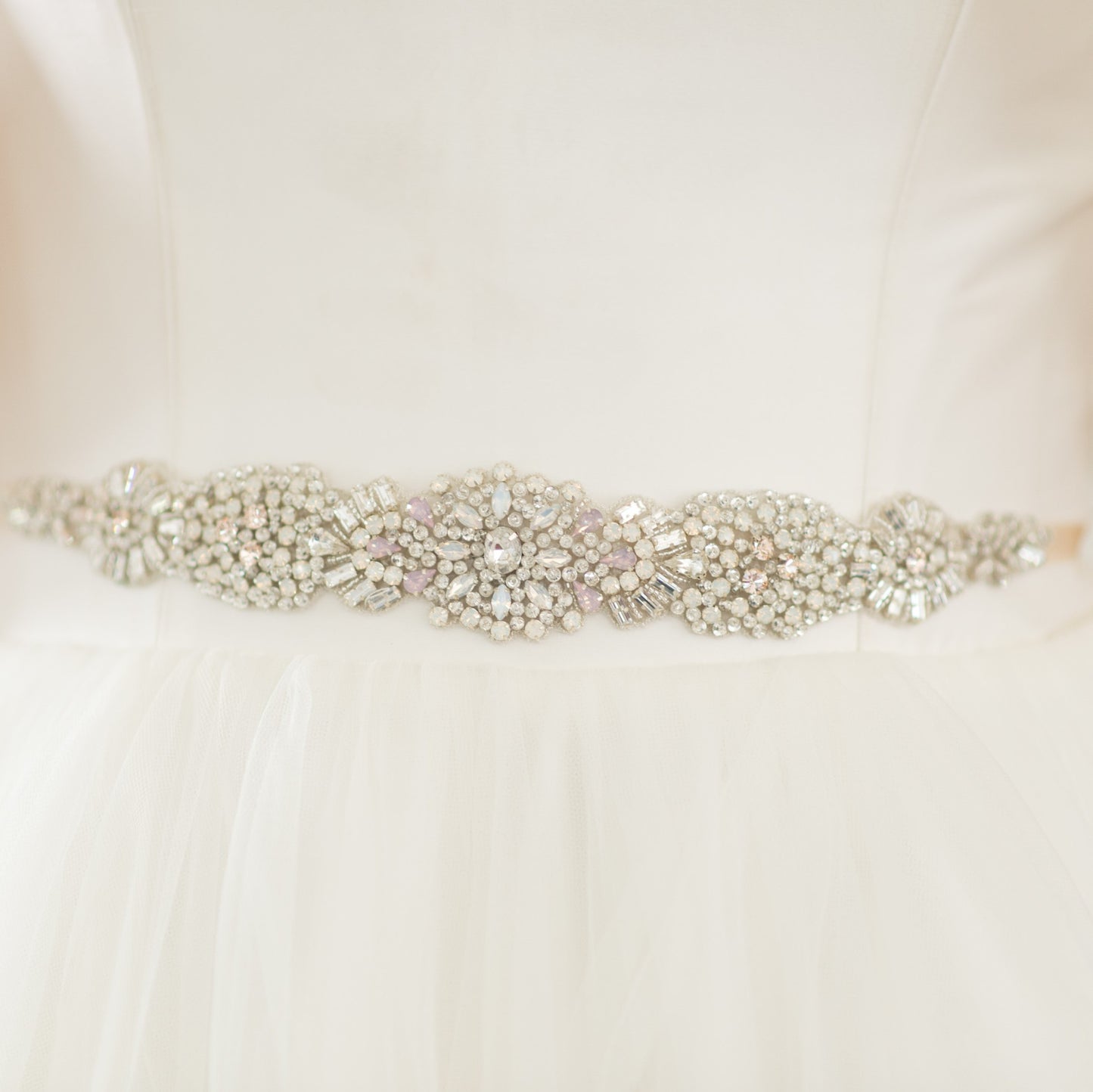 ALENA SASH- SILVER/MULTI