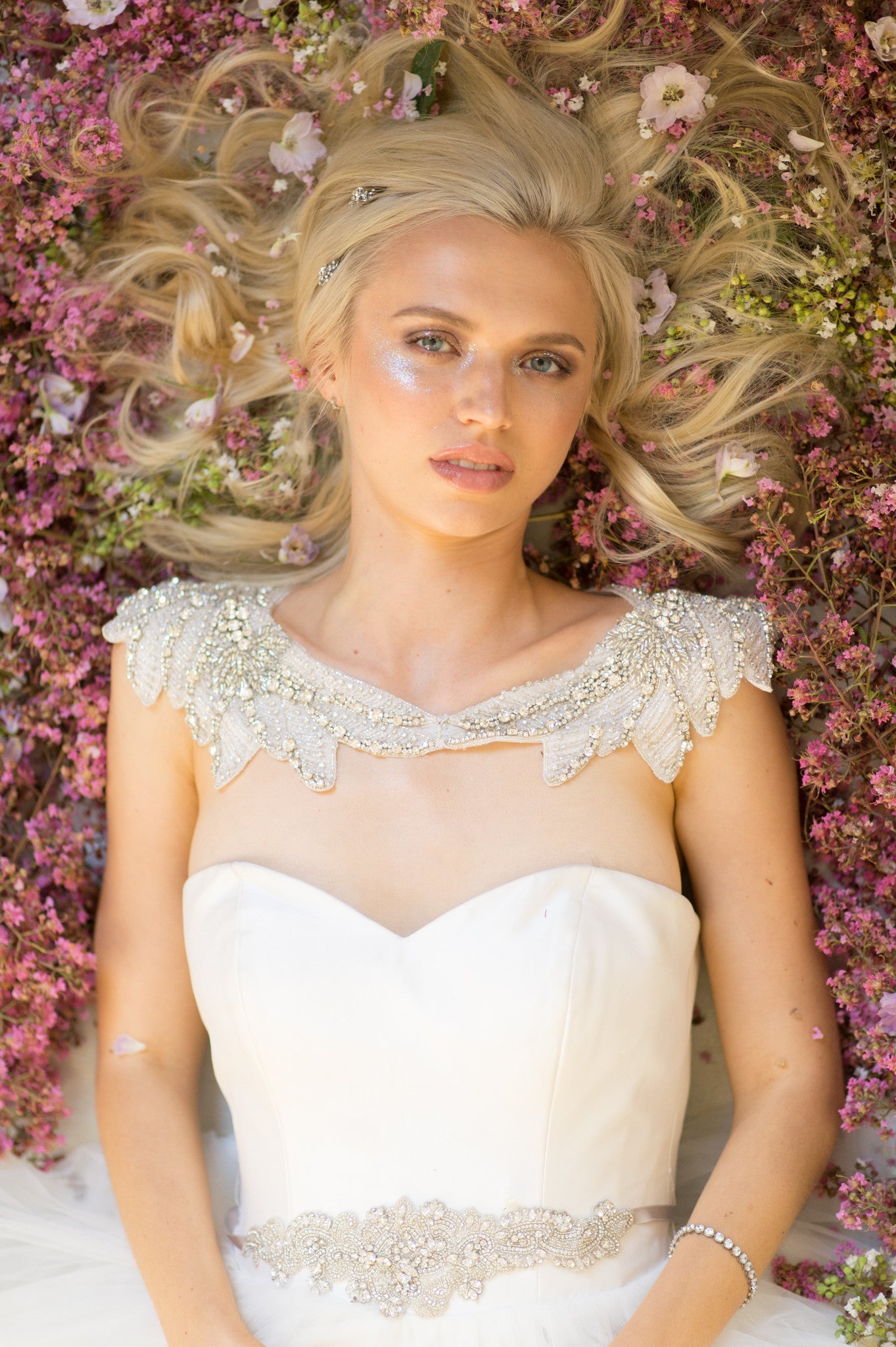 Crystal Jeweled Bridal Sash Beaded Silver Belt for Wedding Dress Vintage Embellished Applique Art Deco Trim for Bridal Gown Rhinestone, ELSA BELT, for Her, for Bride, for Bridesmaid Gift , for Mother of the Bride, for Wedding Guest or Special Occasion by Camilla Christine Bridal Jewelry and Wedding Accessories. Bridal Style Inspiration Trends for Bride, Wedding Ideas