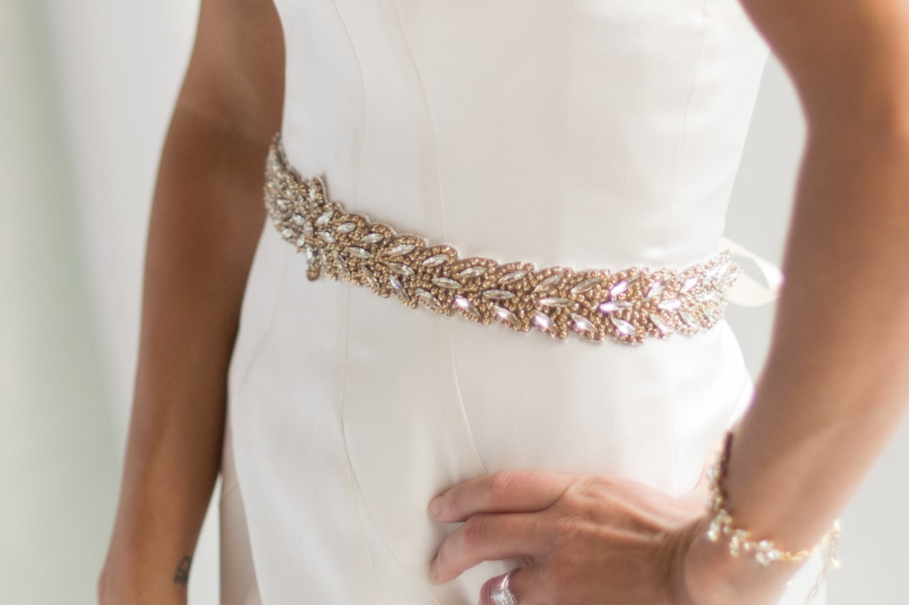 HEATHER SASH- GOLD