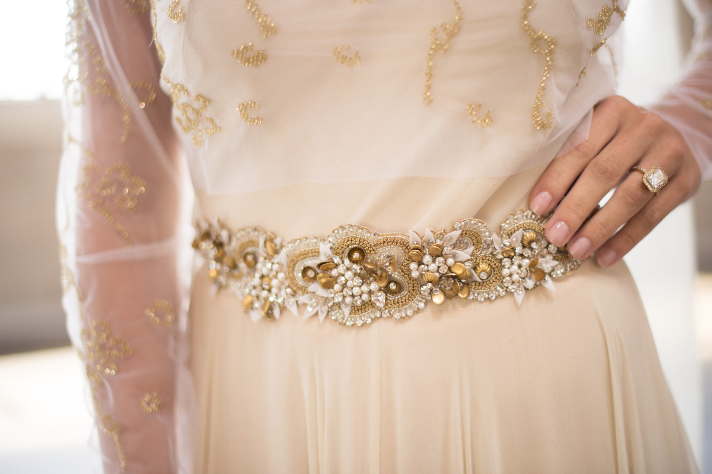 ISOLDE SASH - GOLD