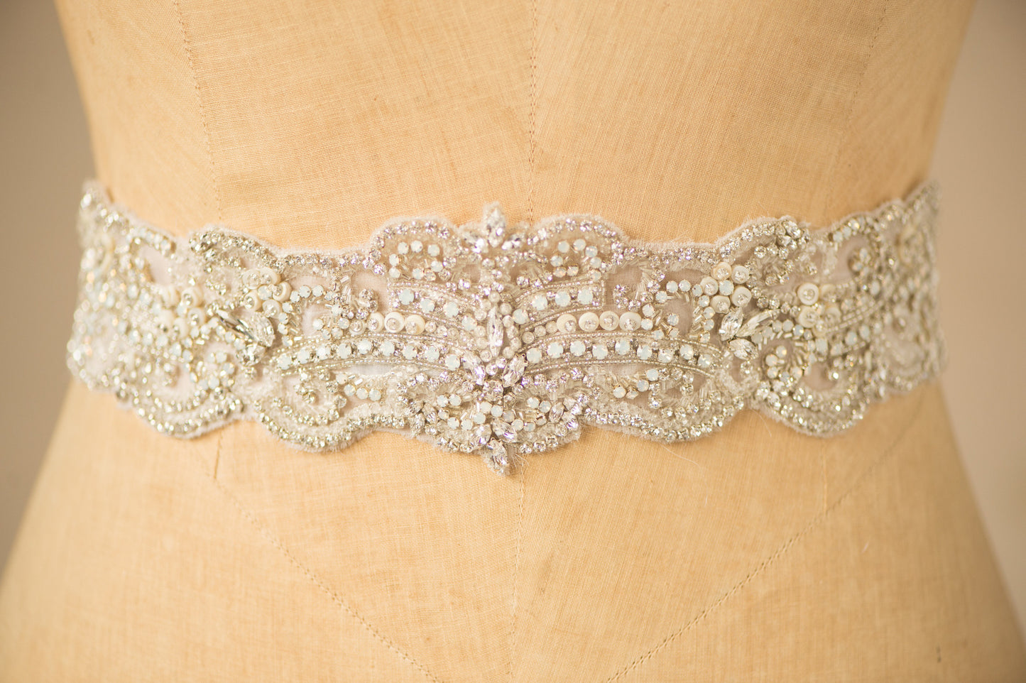 HAILEE SASH - SILVER