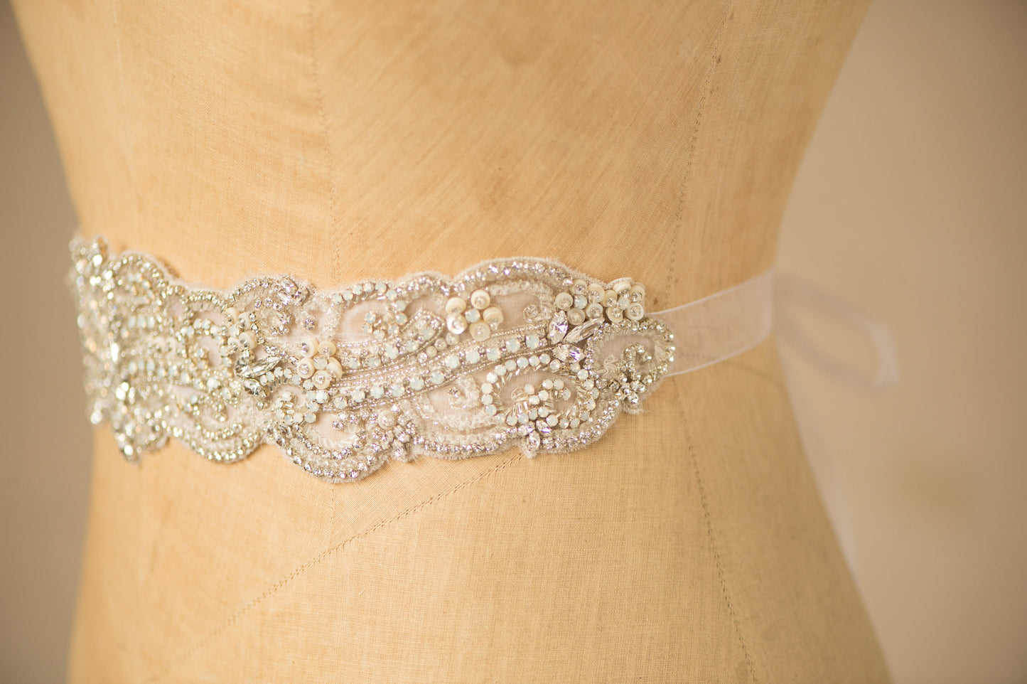HAILEE SASH - SILVER