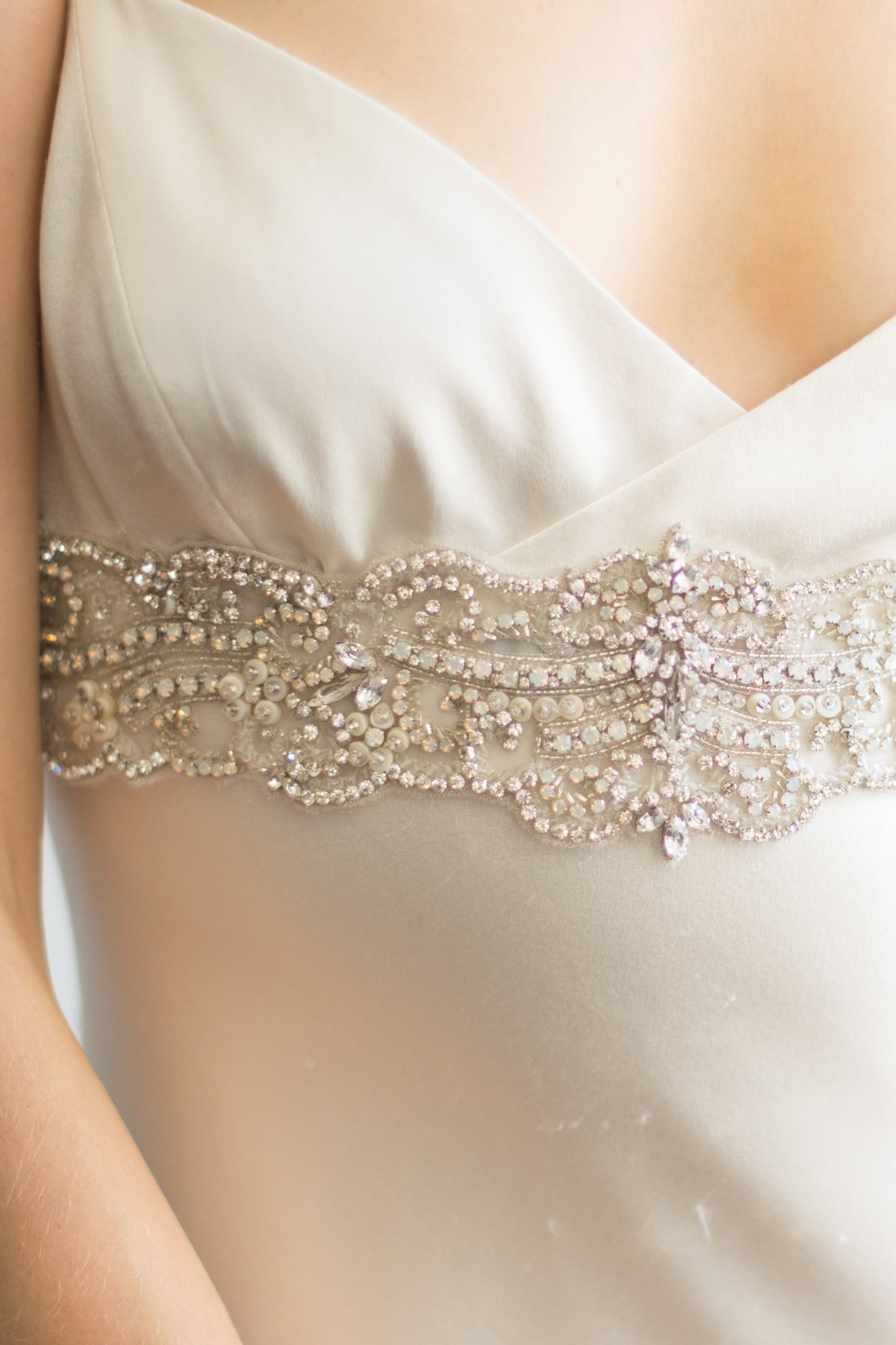 HAILEE SASH - SILVER