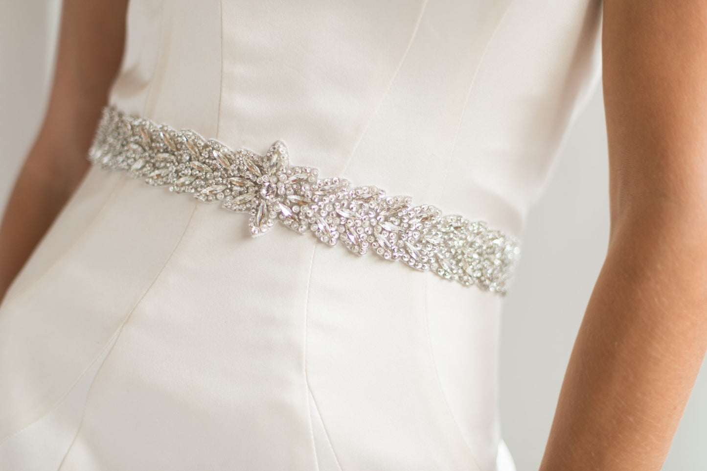 HEATHER SASH- SILVER