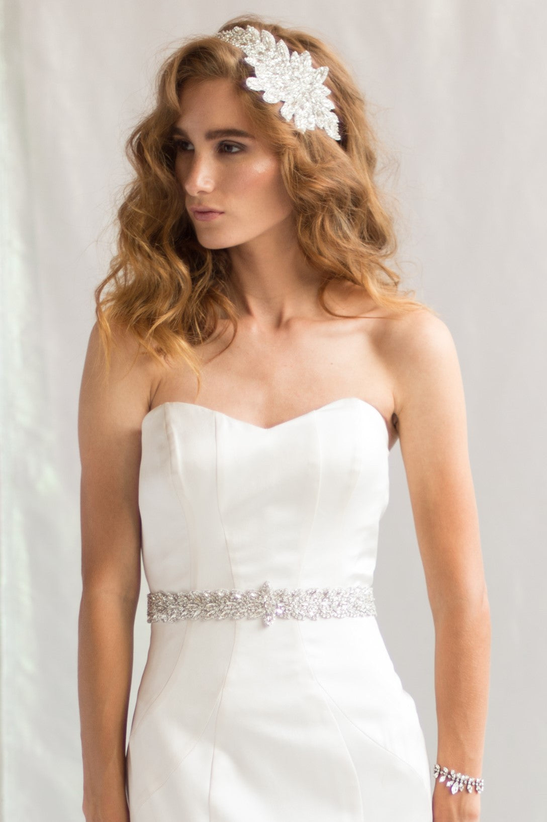 HEATHER SASH- SILVER