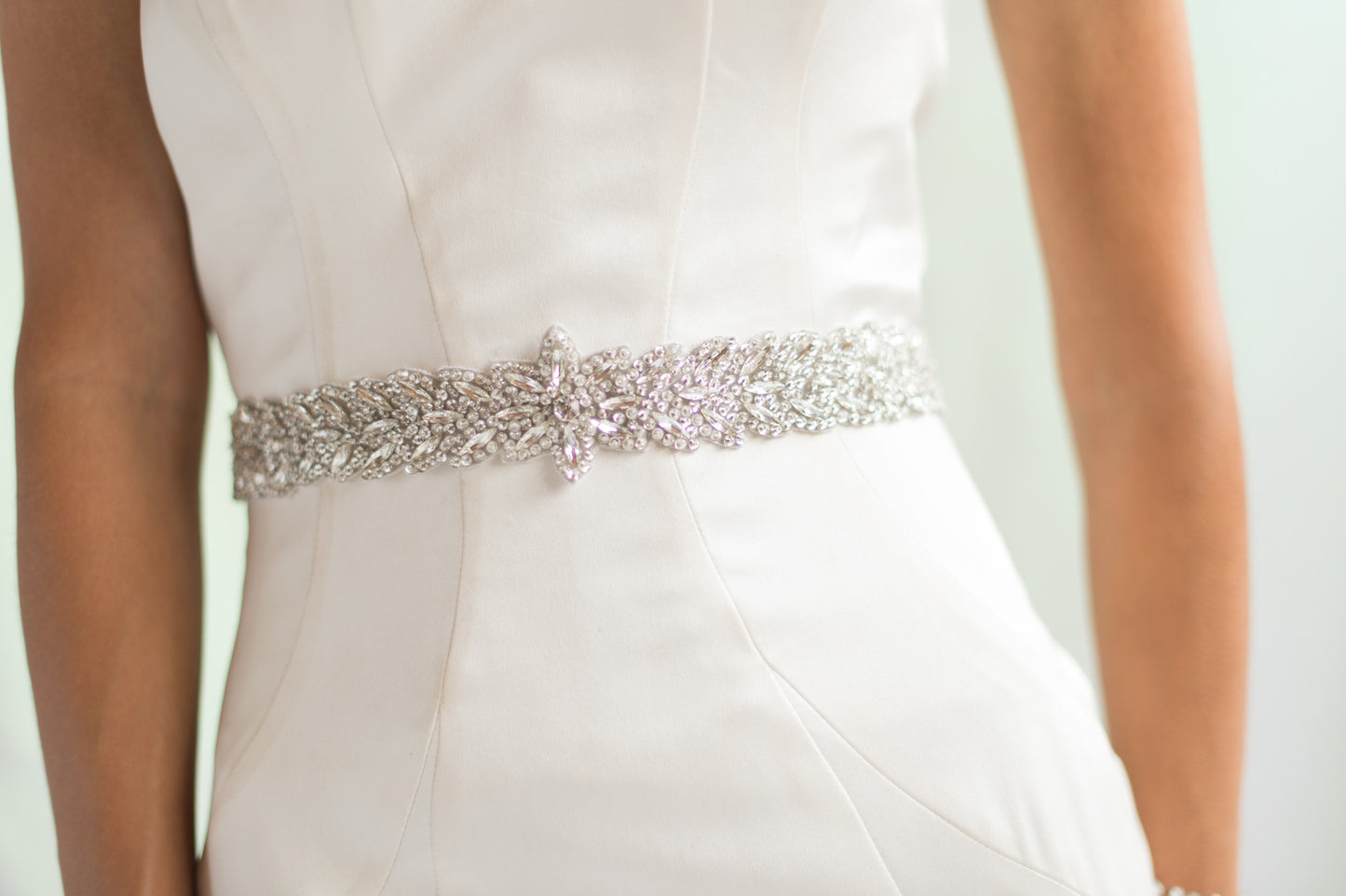 HEATHER SASH- SILVER