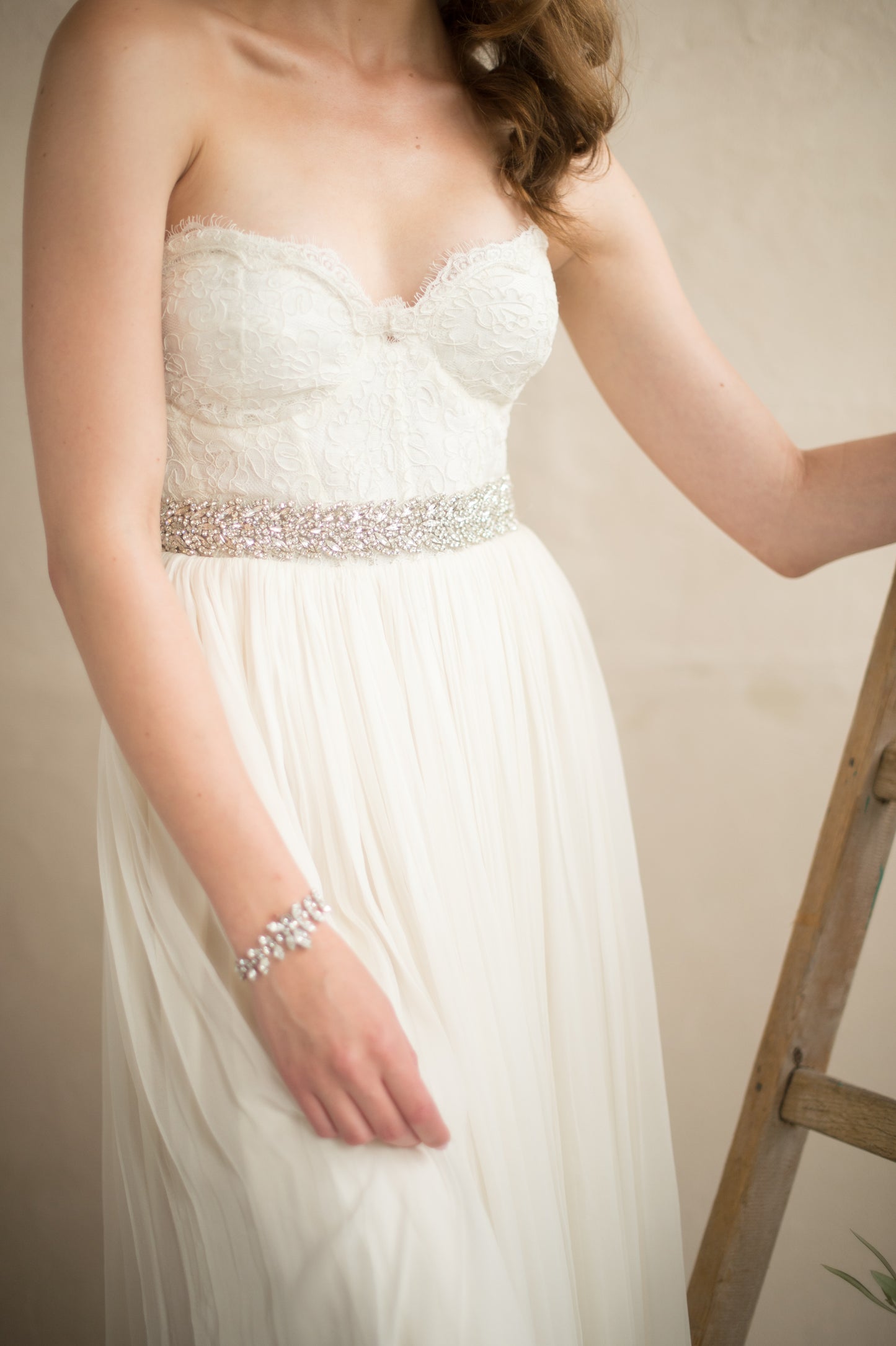 IVY SASH- SILVER