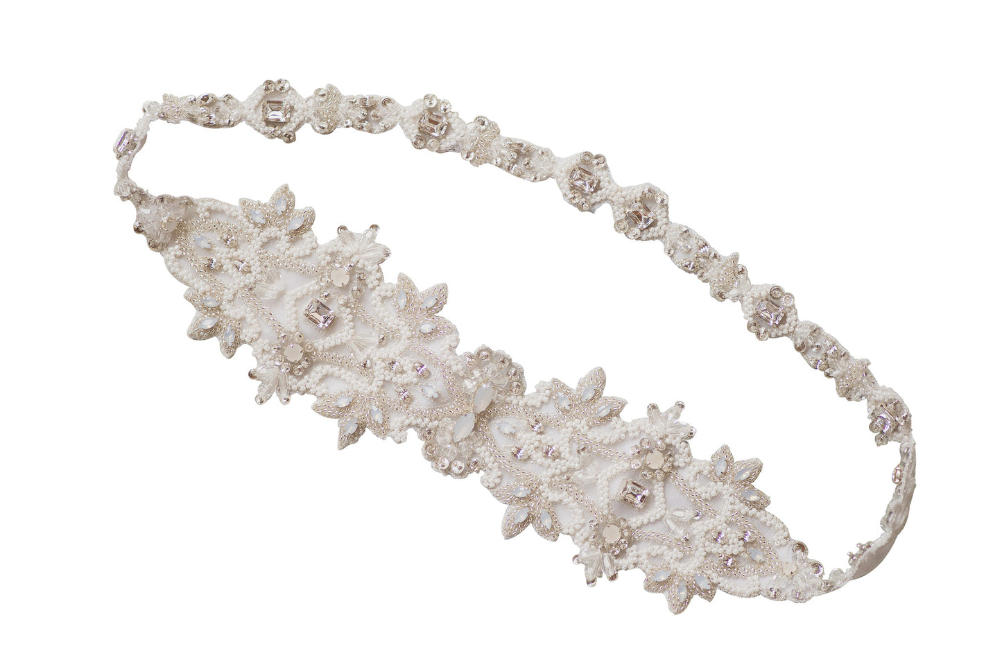 ALIDA HEADPIECE- SILVER