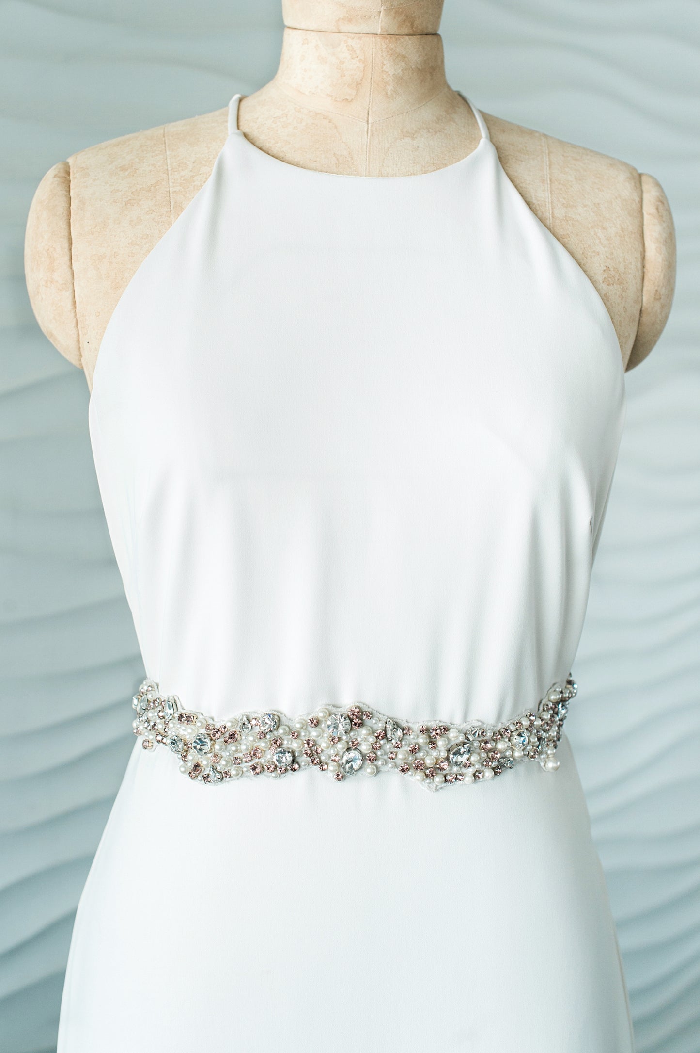 REAGAN SKINNY SASH- VINTAGE ROSE