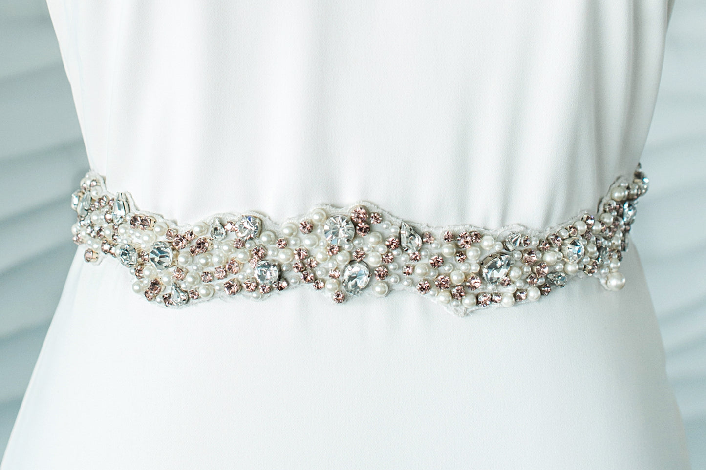 REAGAN SKINNY SASH- VINTAGE ROSE