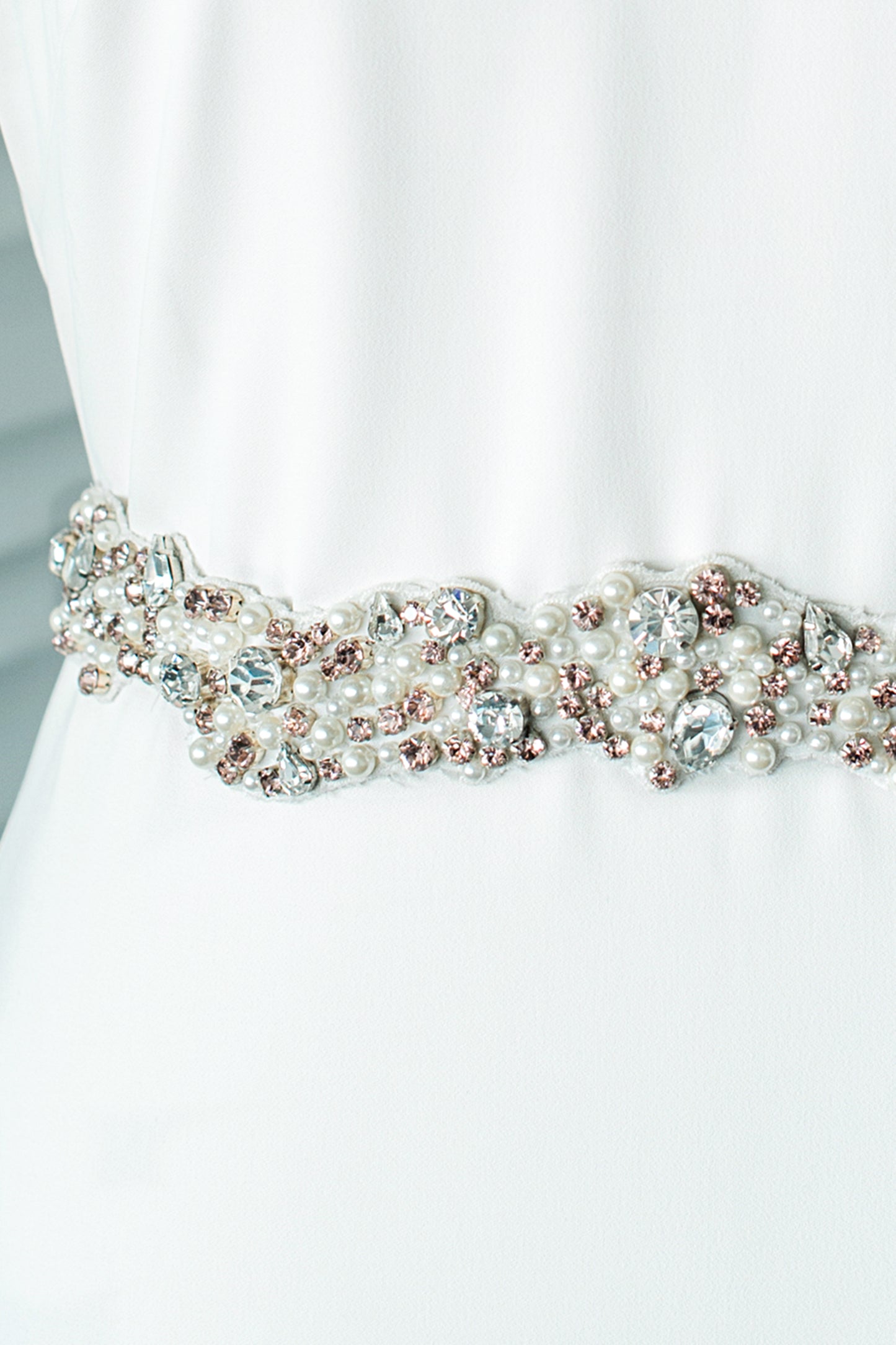 REAGAN SKINNY SASH- VINTAGE ROSE