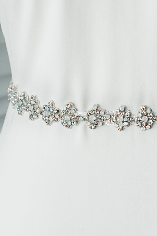 MIRANDA SASH- SILVER/MULTI