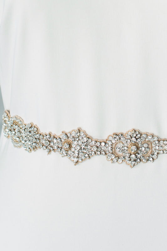 PAISLEY SASH - GOLD
