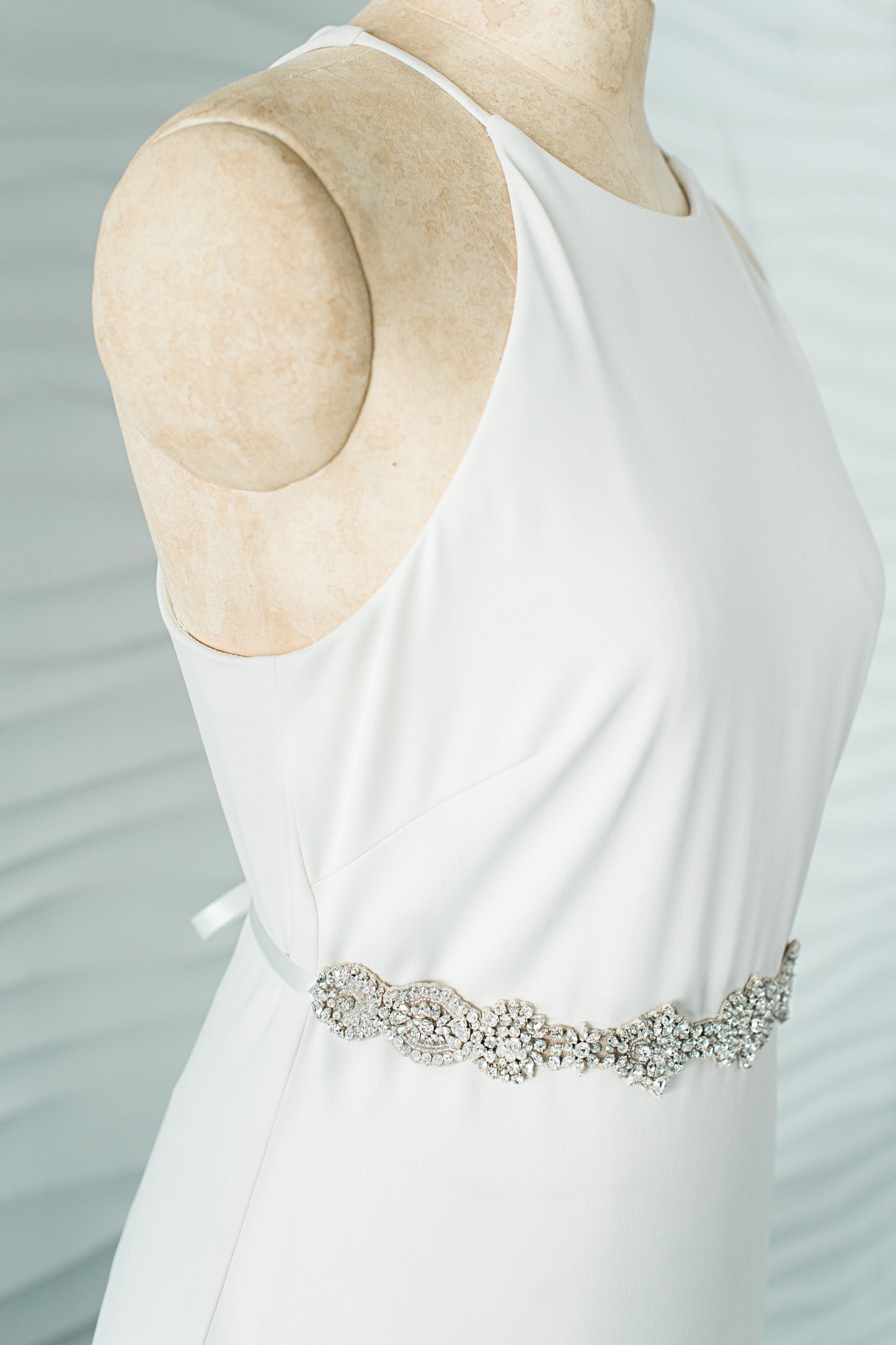 PAISLEY SASH - SILVER