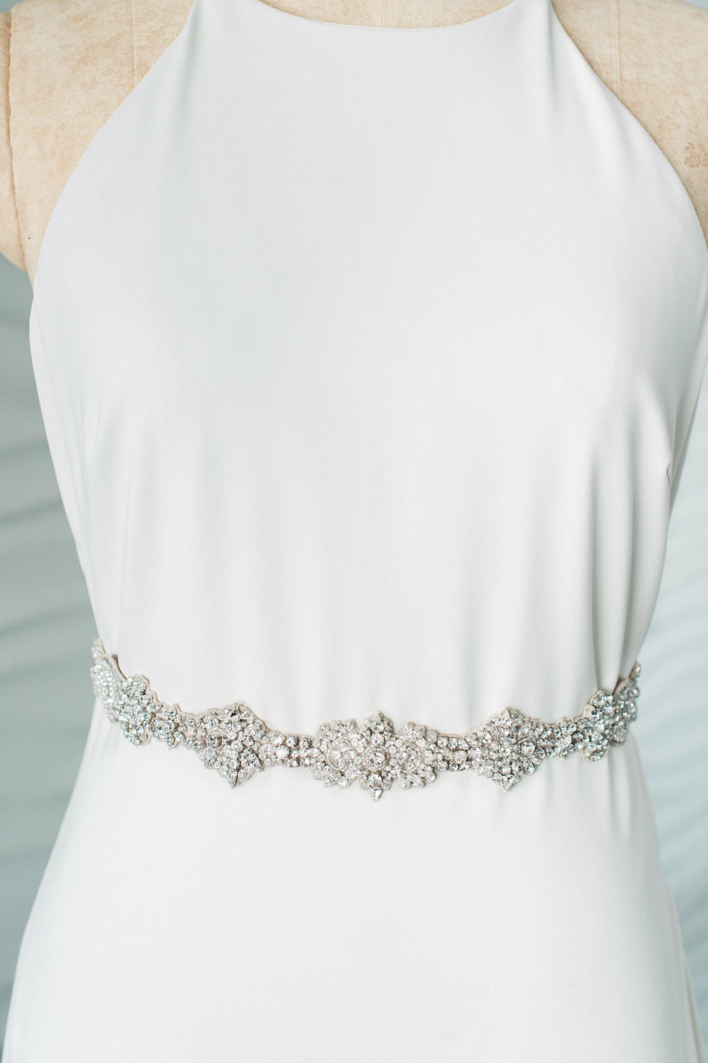 PAISLEY SASH - SILVER