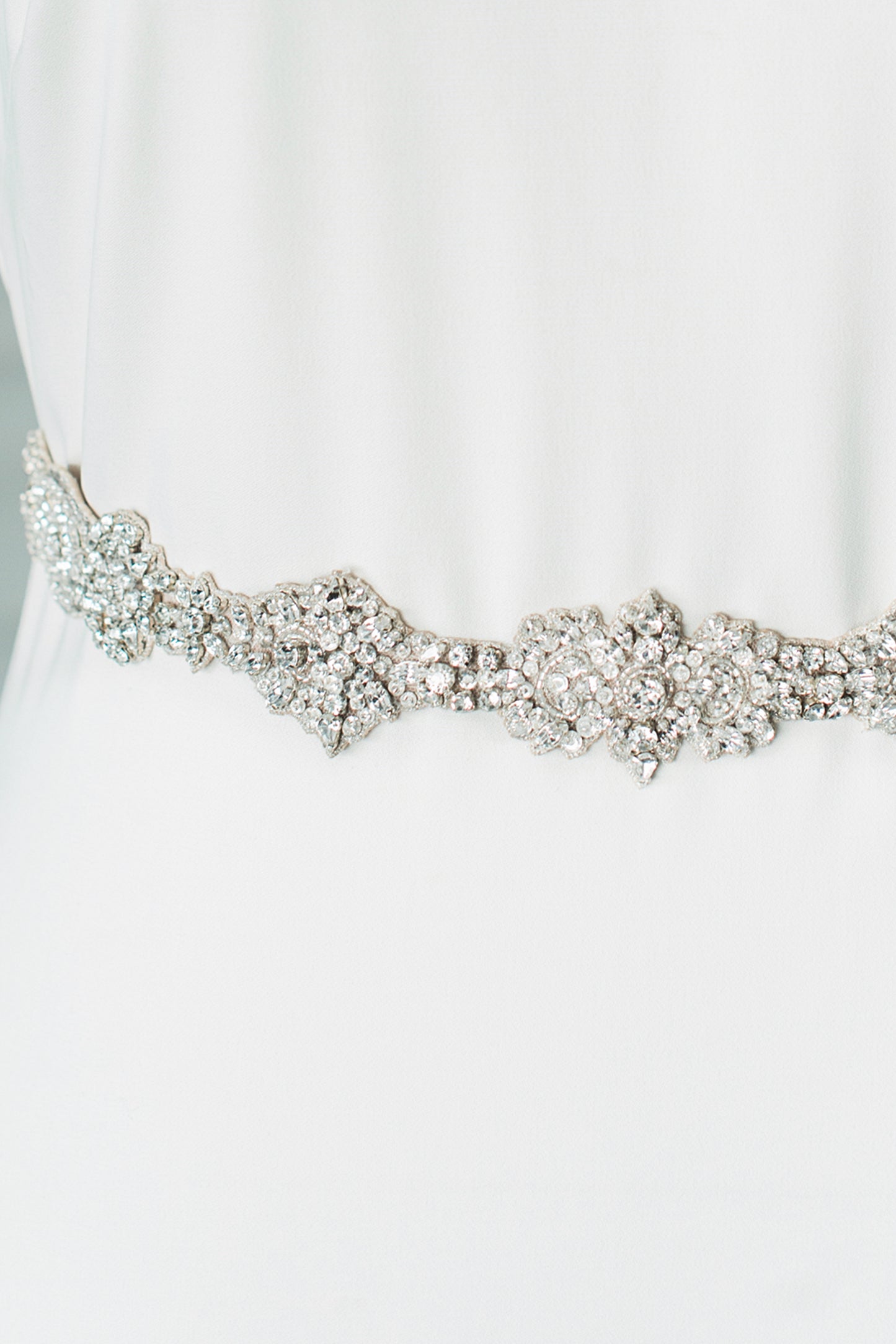 PAISLEY SASH - SILVER
