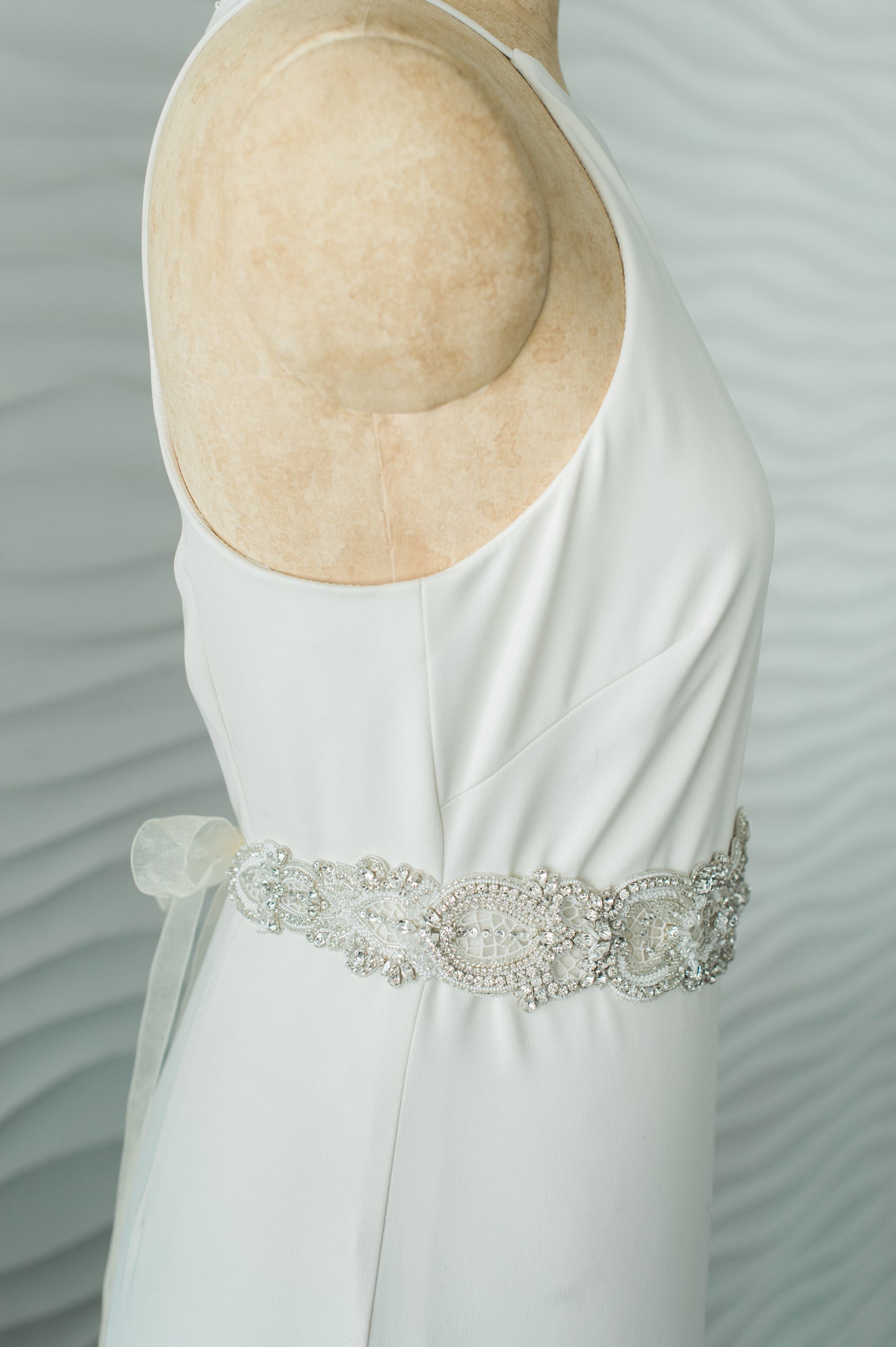 ALLURE SASH- SILVER