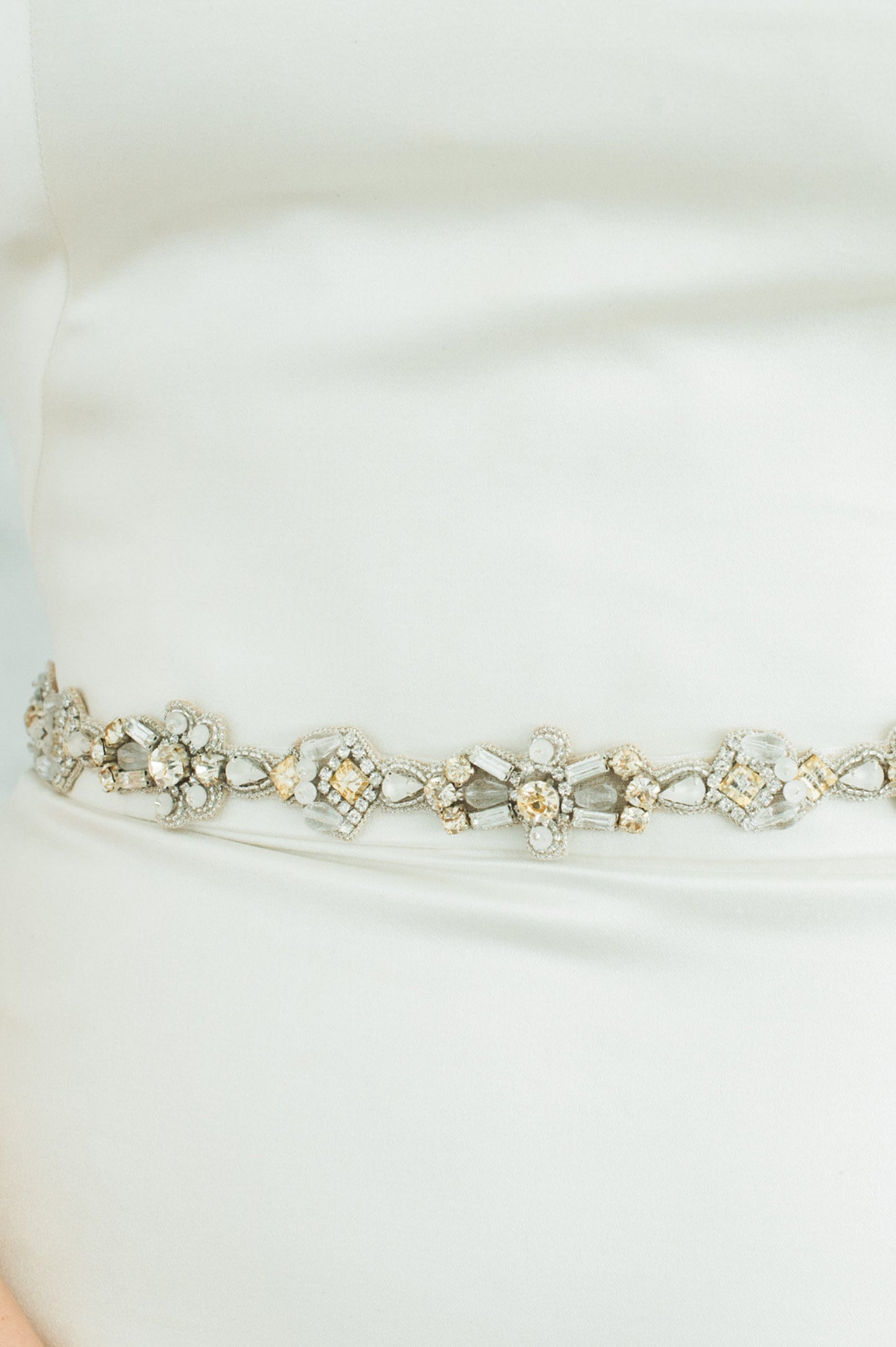 ENA SASH - SILVER/GOLD