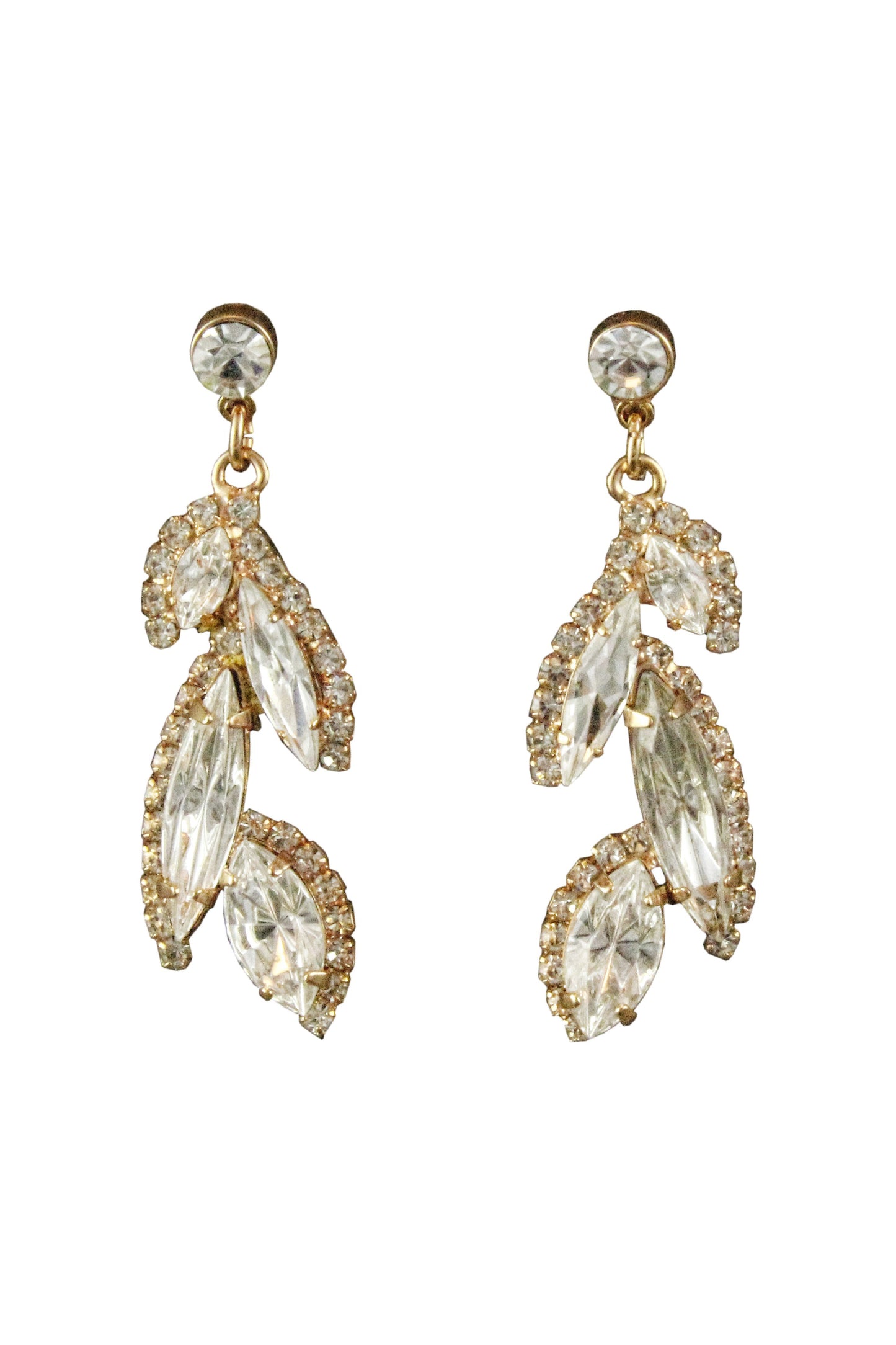 OLEANDER EARRINGS - GOLD