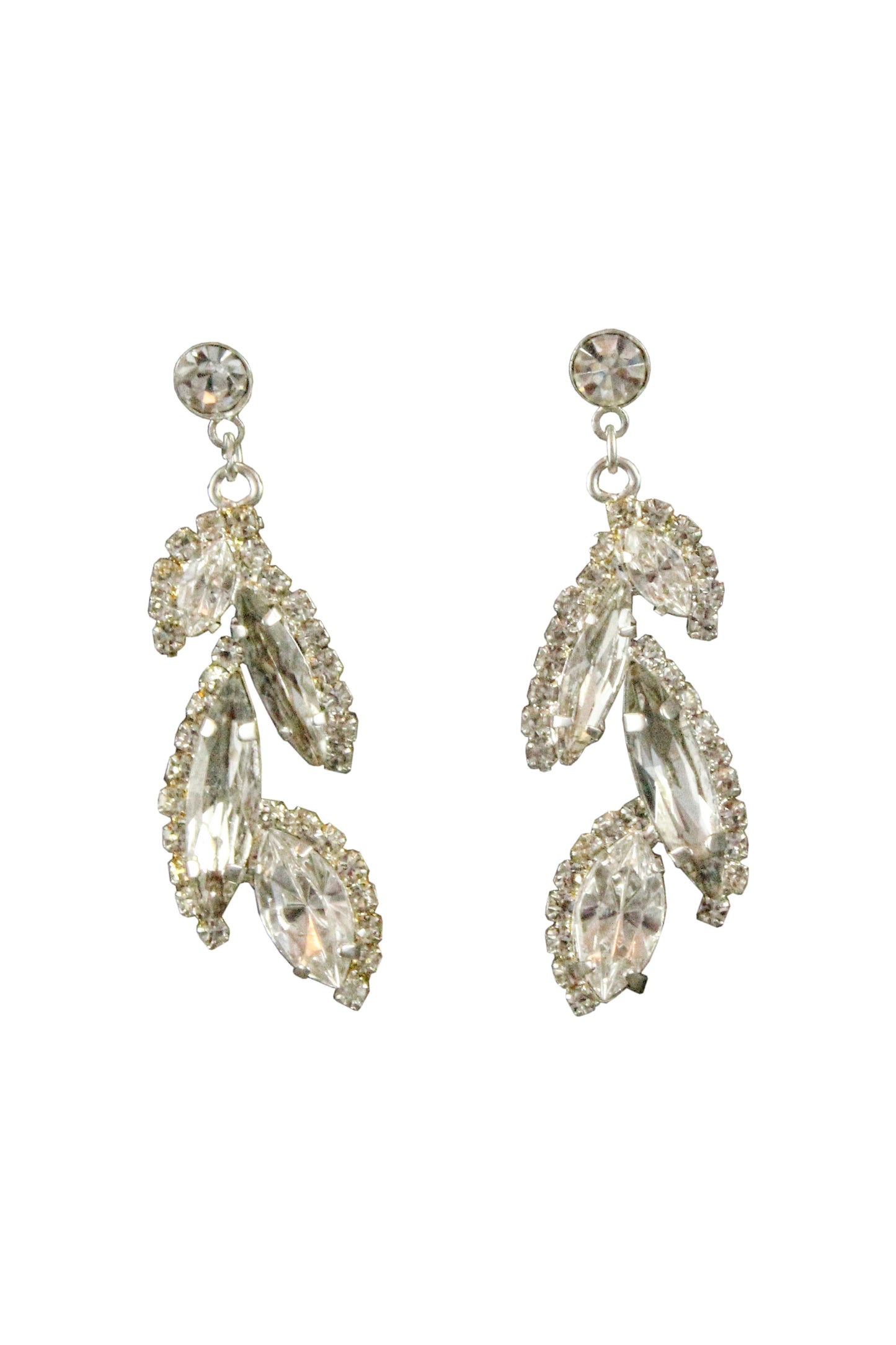 OLEANDER EARRINGS - SILVER