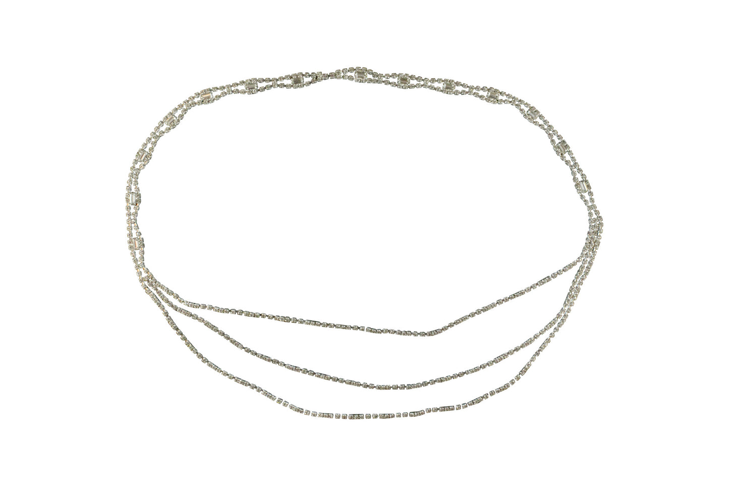 Art Deco Headband Bridal Crystal Headpiece Wedding Hair Accessory Rhinestone Silver Halo Bridal Hair Jewelry 1920s Crown for Bride, DUSTY HEADPIECE by Camilla Christine Bridal Hair Accessories and Wedding Jewelry