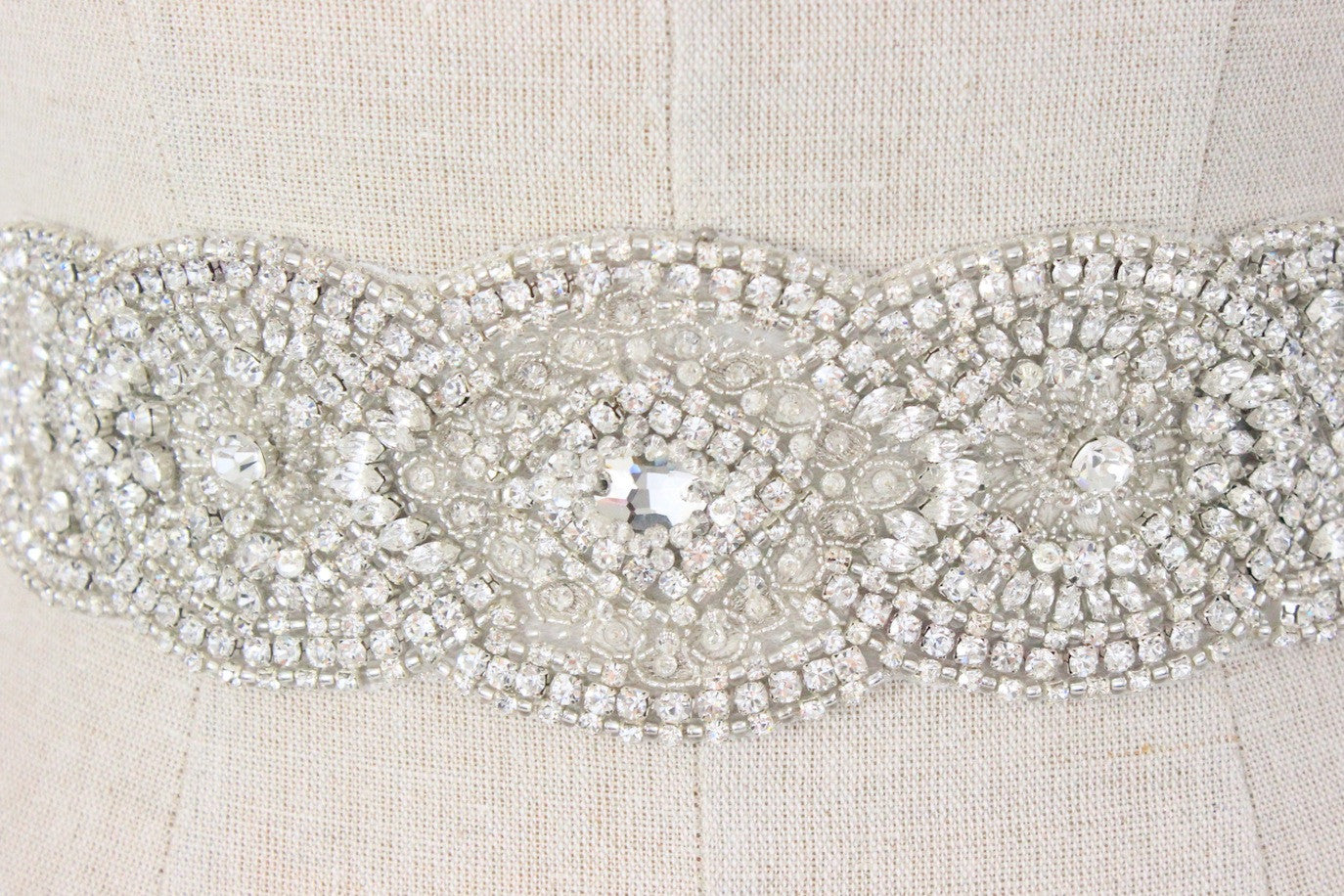 MEGAN SASH- SILVER