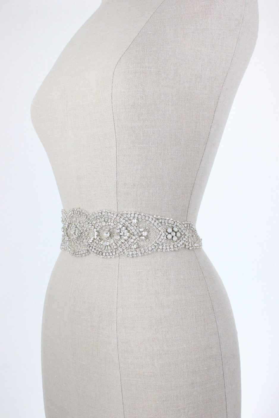 MEGAN SASH- SILVER