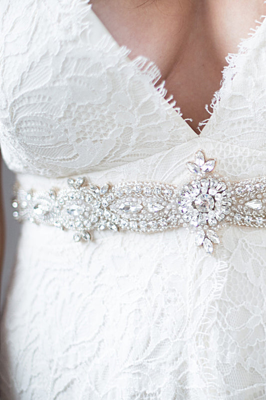 NELLA SASH - SILVER