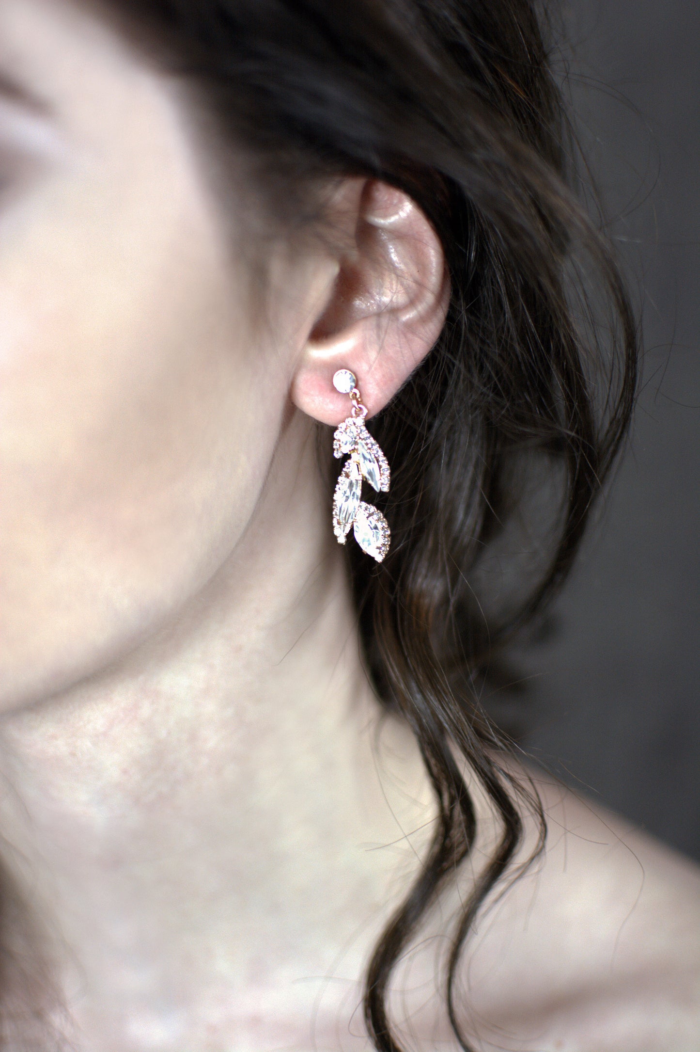 OLEANDER EARRINGS - GOLD