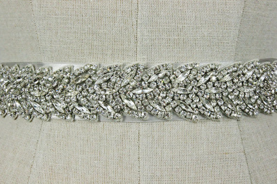 IVY SASH- SILVER