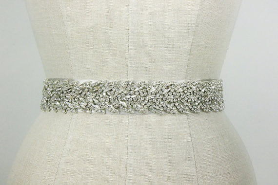 IVY SASH- SILVER