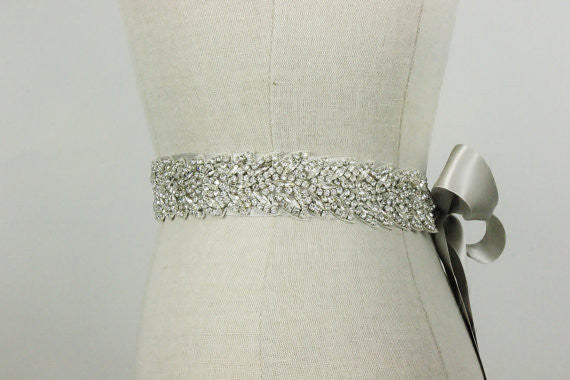 IVY SASH- SILVER