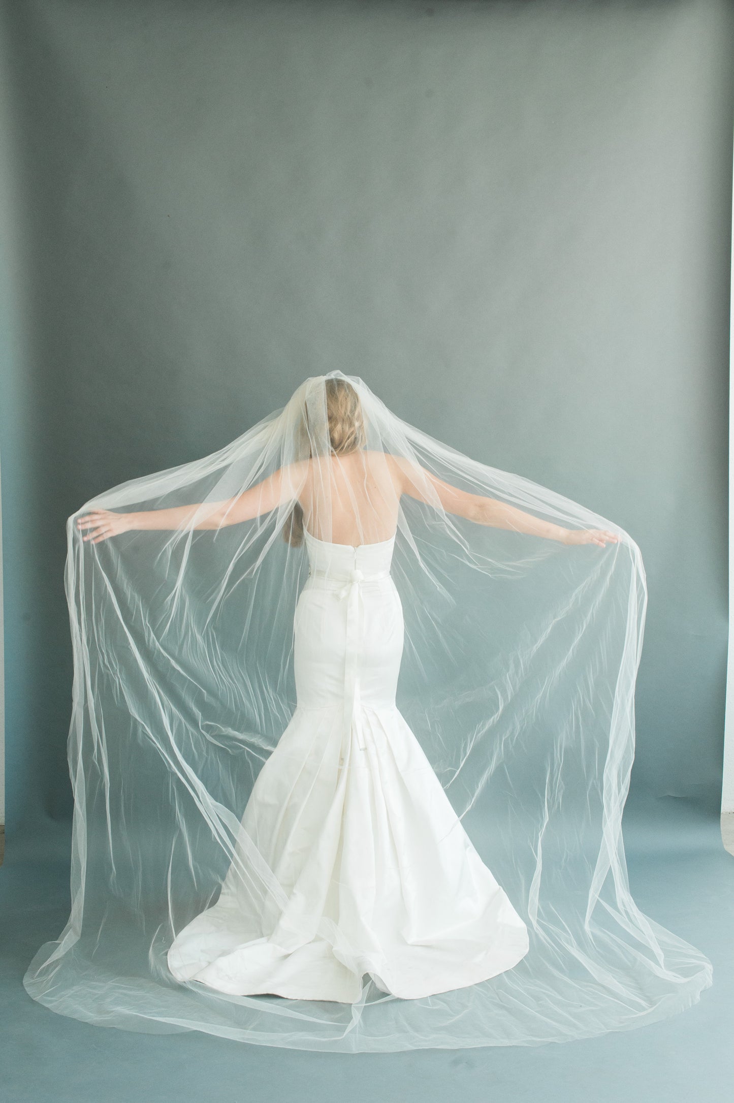 Cathedral Wedding Veil Simple Bridal Veil Ivory Sheer Chapel Veil Voluminous Tulle Royal Veil Custom Long Veil Plain Classic Veil LULU  VEILfor Her, for Bride, for Bridesmaid Gift , for Mother of the Bride, for Wedding Guest or Special Occasion by Camilla Christine Bridal Jewelry and Wedding Accessories. Bridal Style Inspiration Trends for Bride, Wedding Ideas