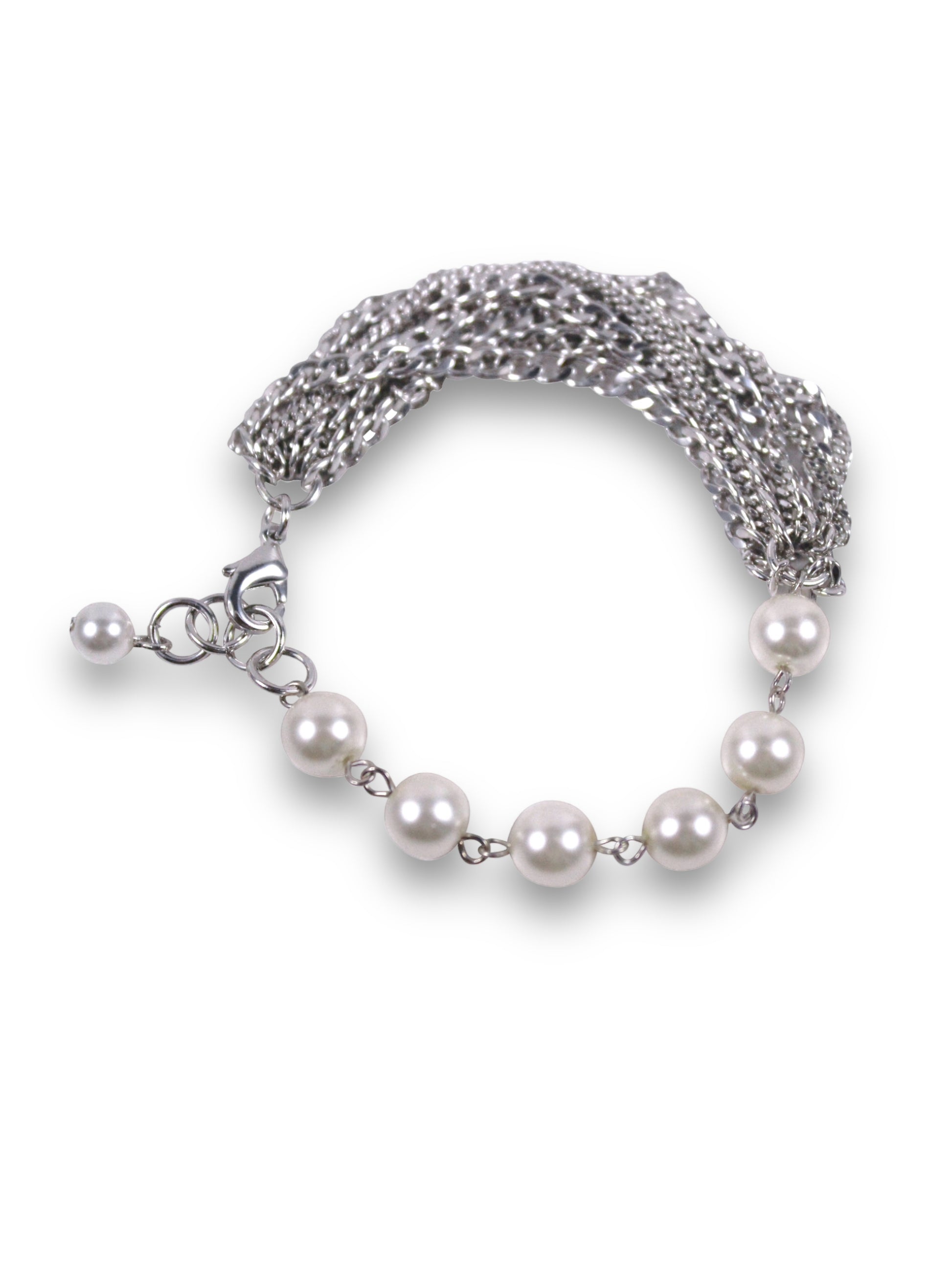silver dress bracelets SILVER GEAR BRACELET STACK