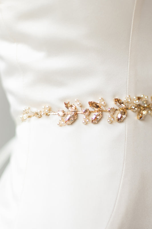 ANIA SASH- GOLD