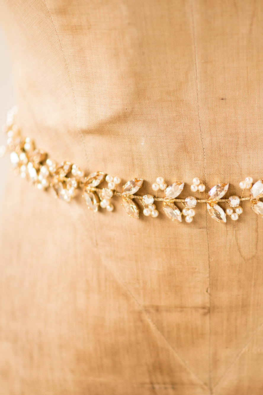 ANIA SASH- GOLD