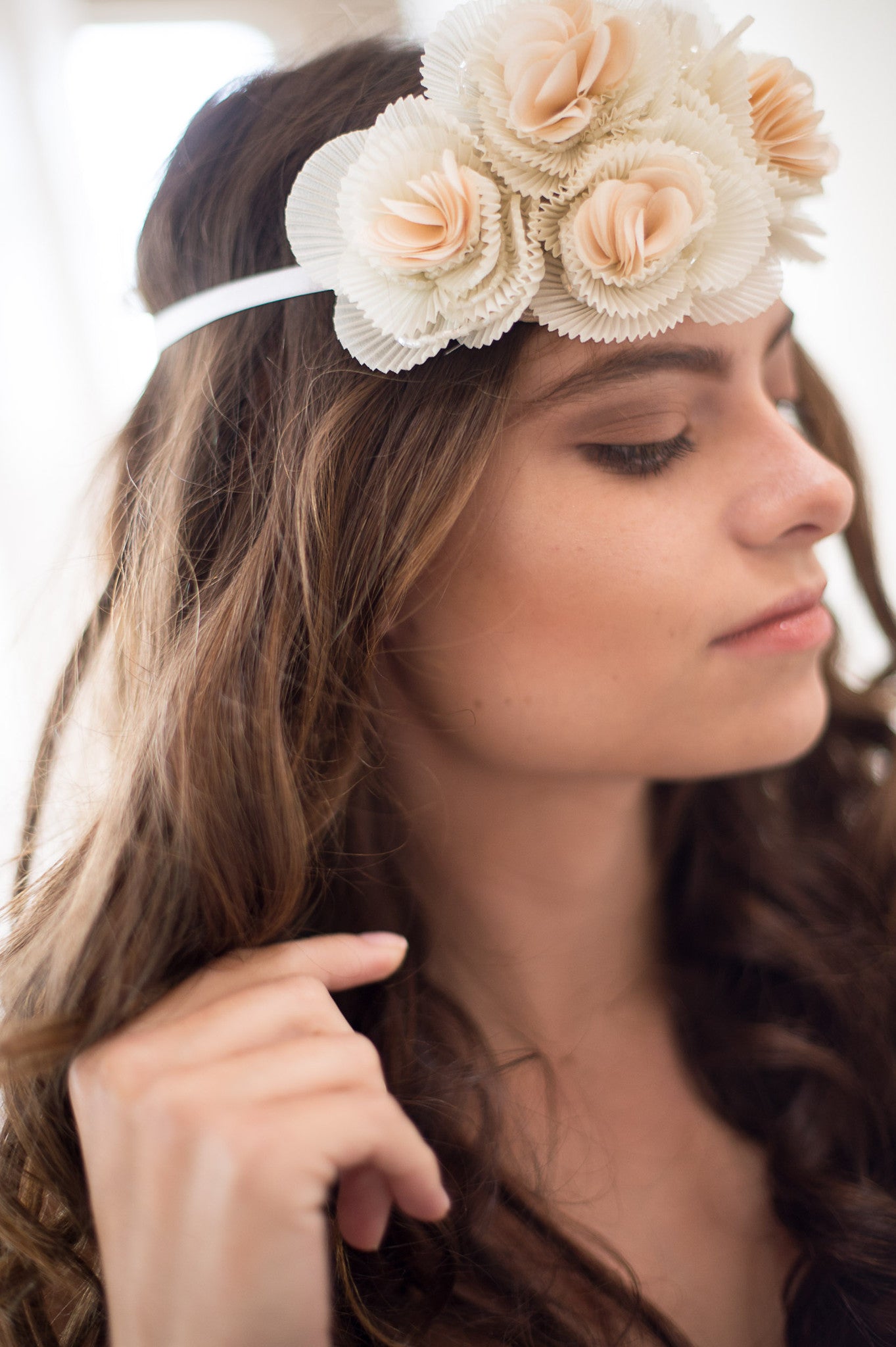 PRIMROSE HEADBAND - IVORY