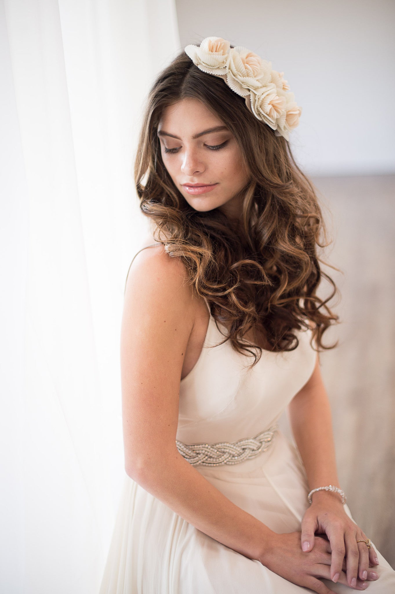 PRIMROSE HEADBAND - IVORY