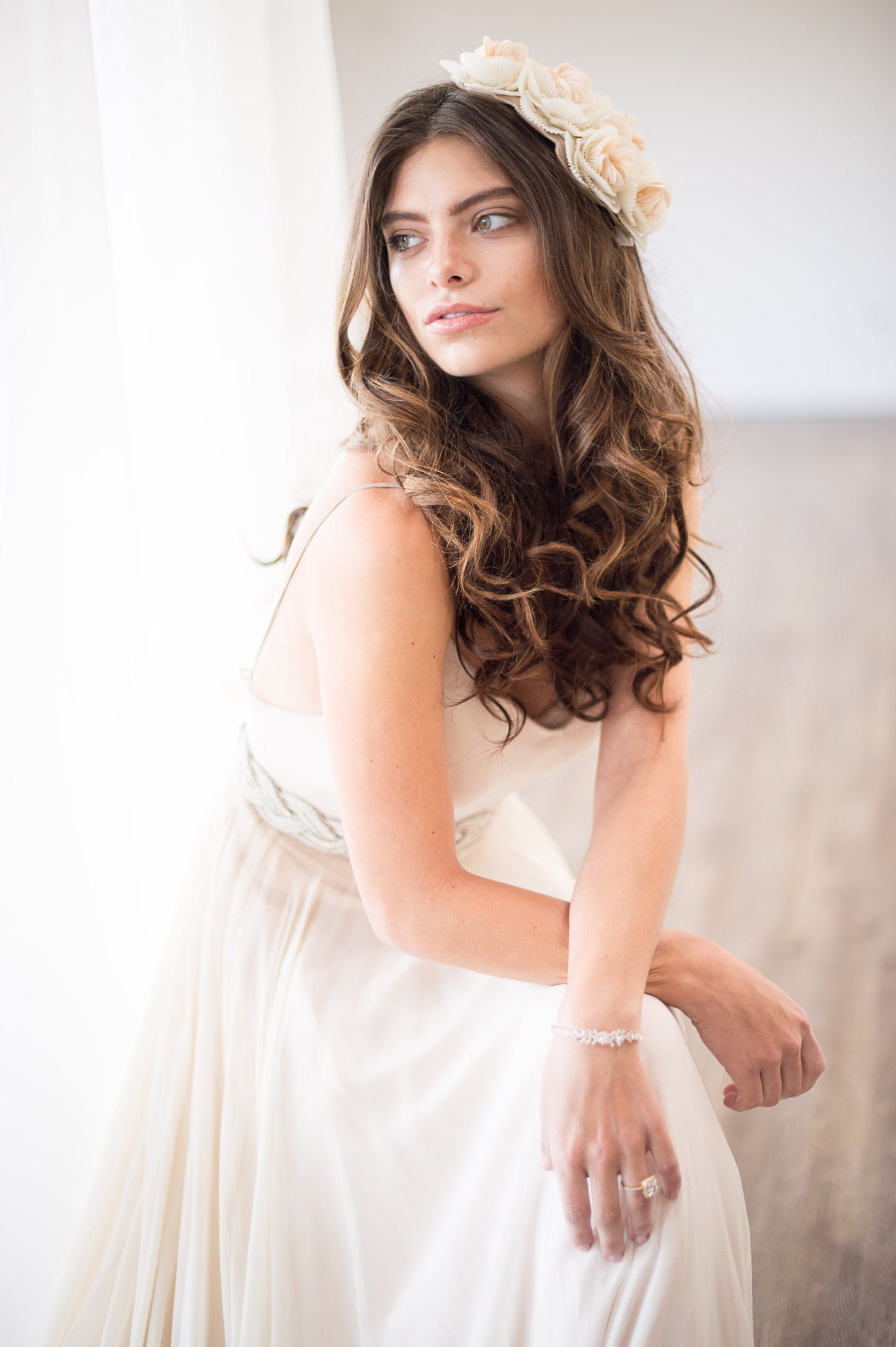 PRIMROSE HEADBAND - IVORY