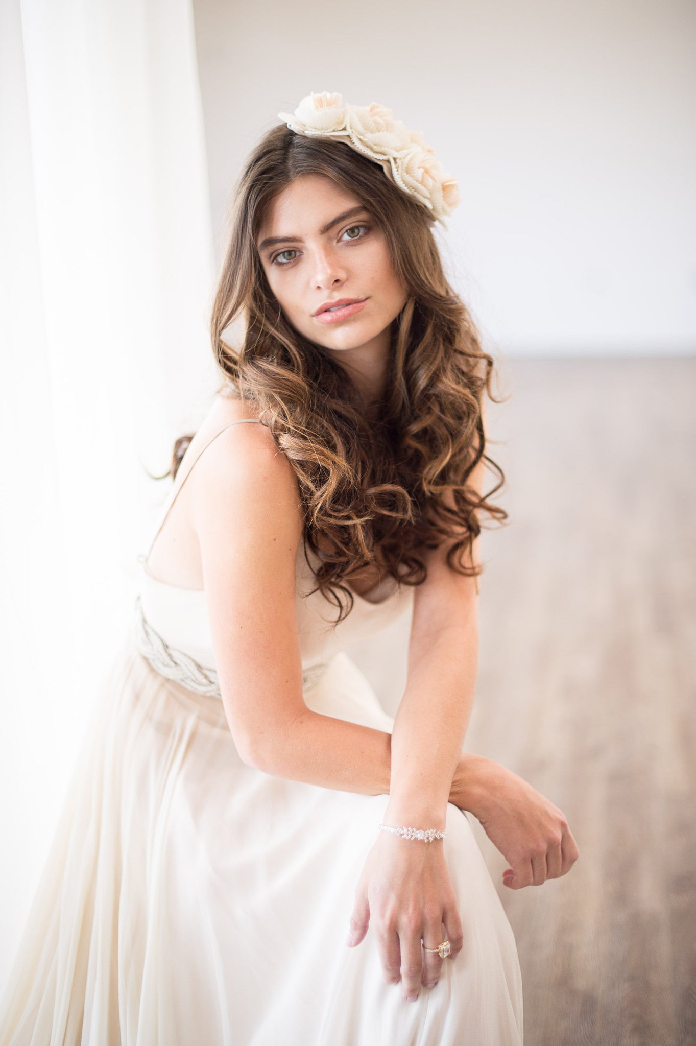 PRIMROSE HEADBAND - IVORY