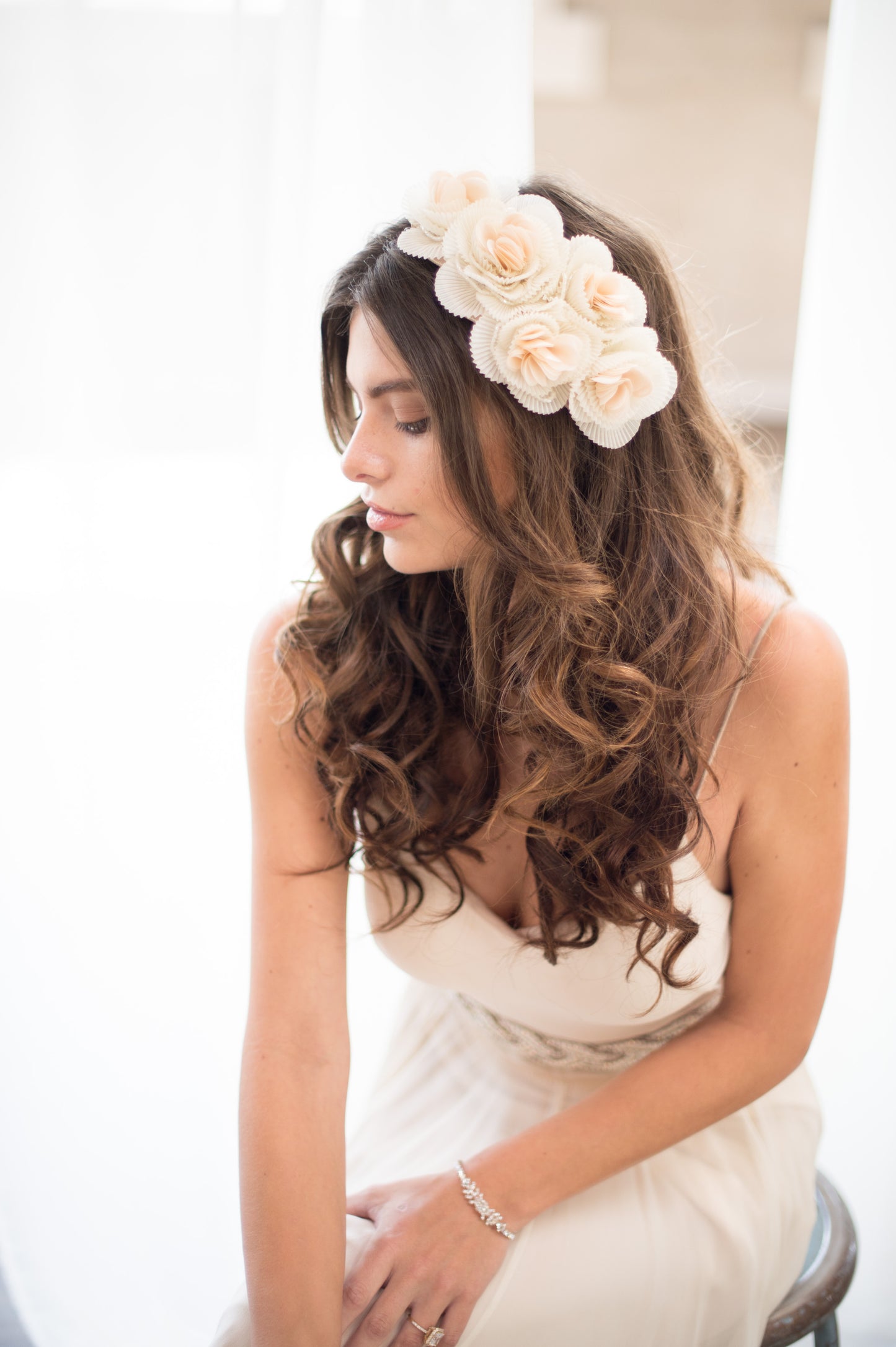 PRIMROSE HEADBAND - IVORY