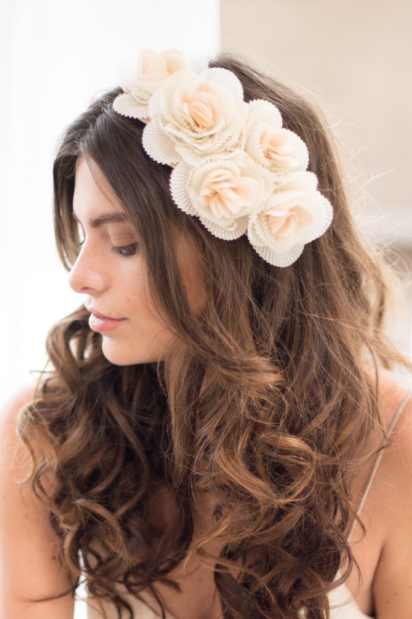 PRIMROSE HEADBAND - IVORY
