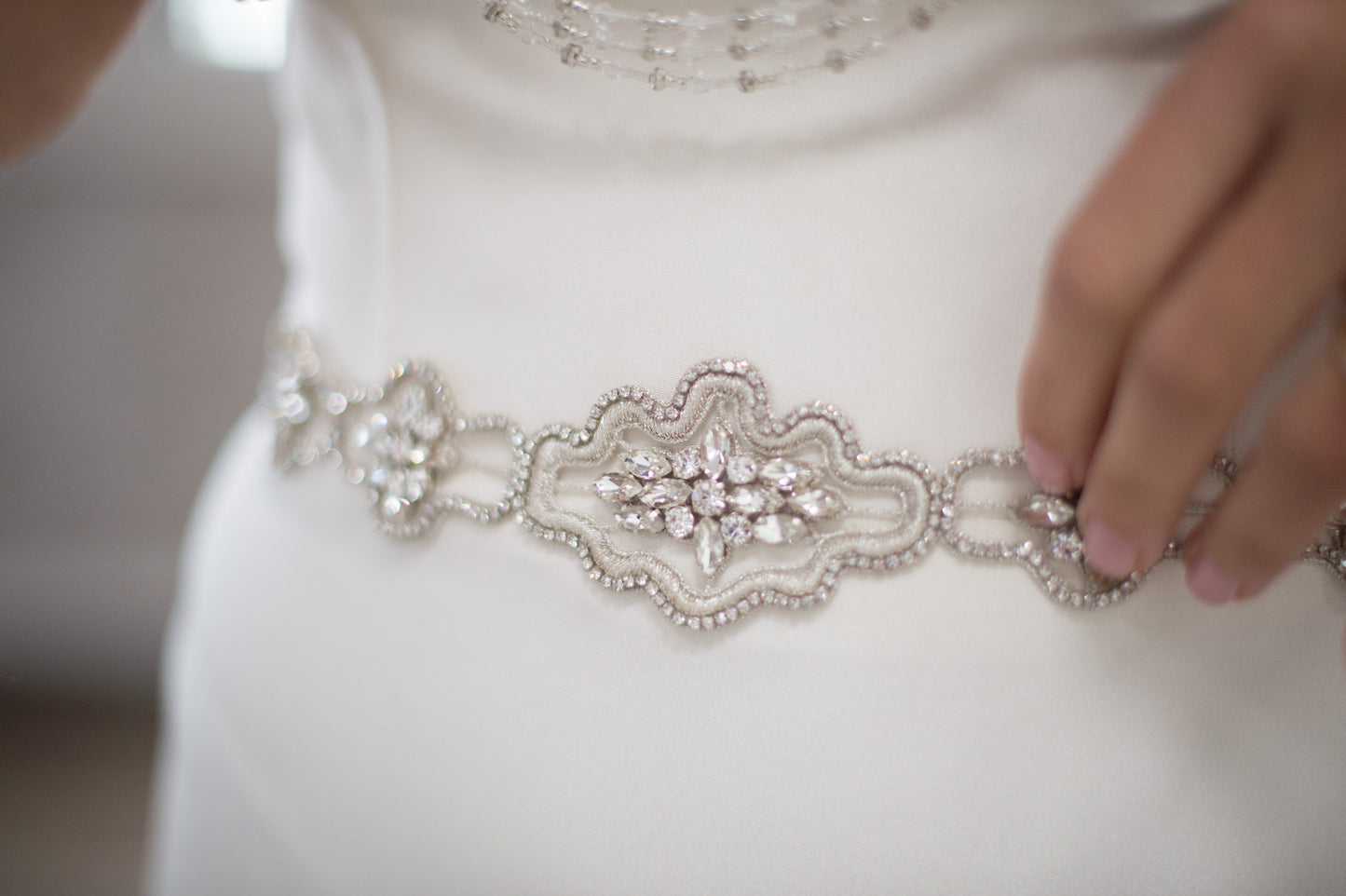MERCER SASH- SILVER