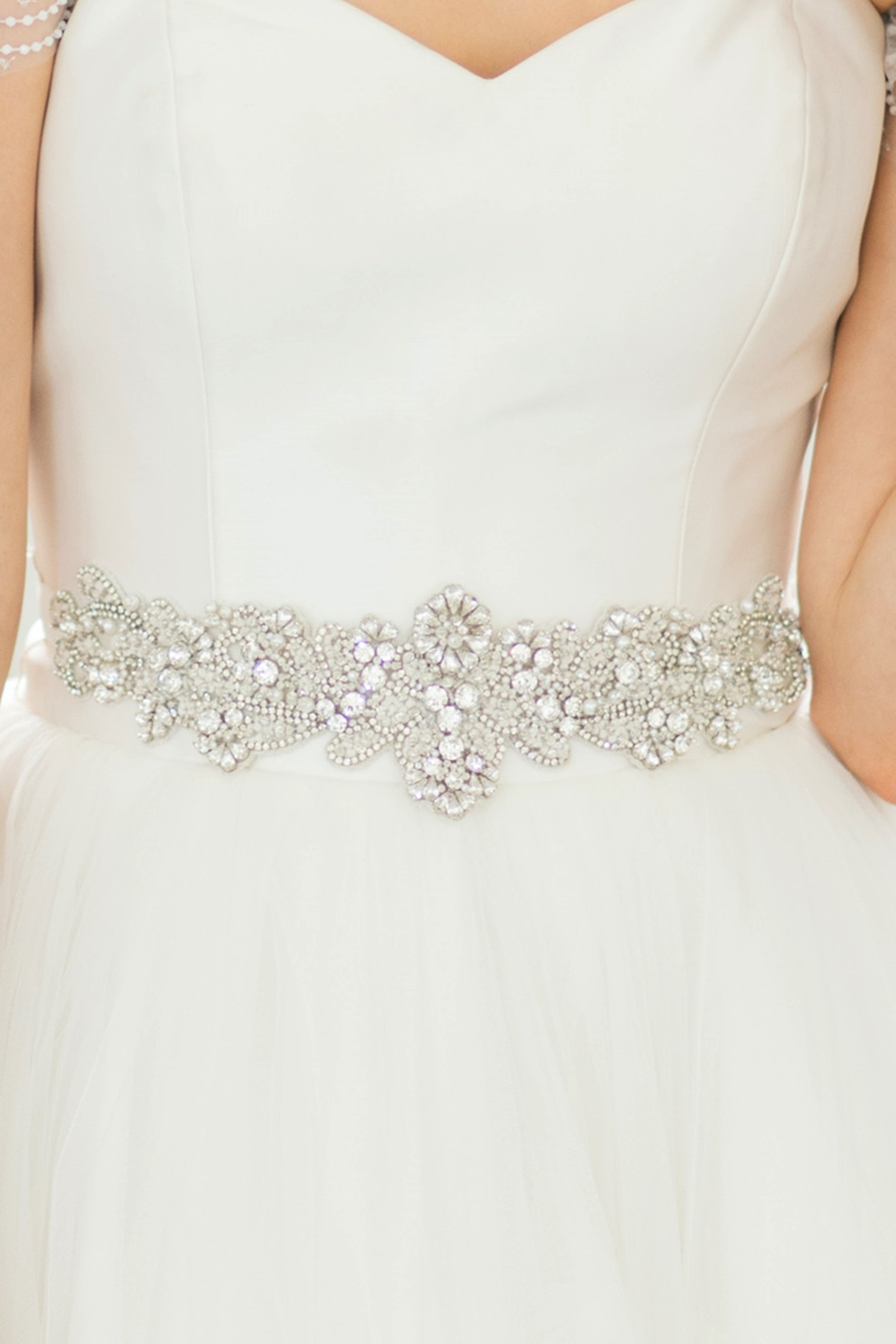 MICHELLE SASH- SILVER Camilla Christine MICHELLE SASH- SILVER Camilla Christine